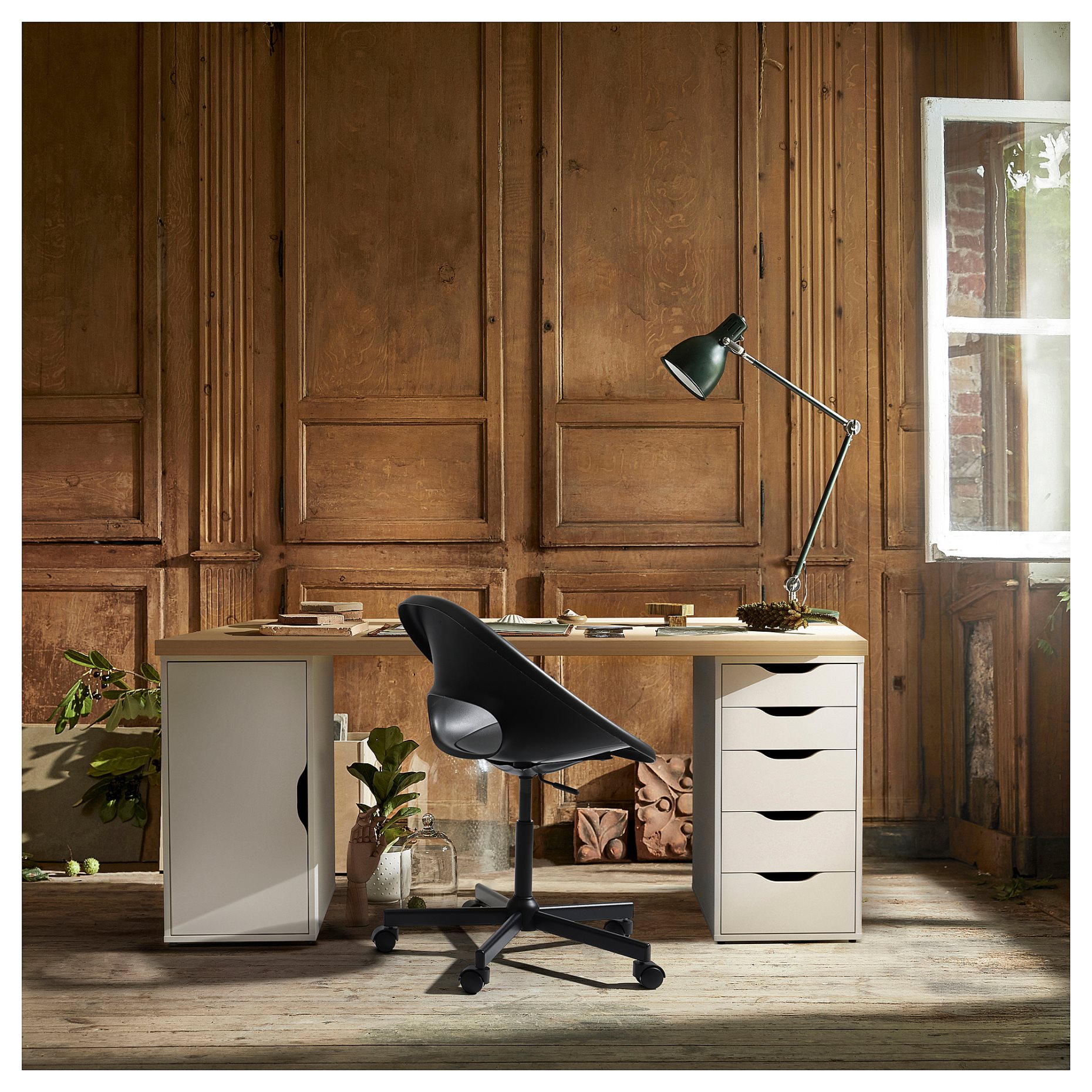 LAGKAPTEN/ALEX, desk, 140x60 cm, 795.216.48