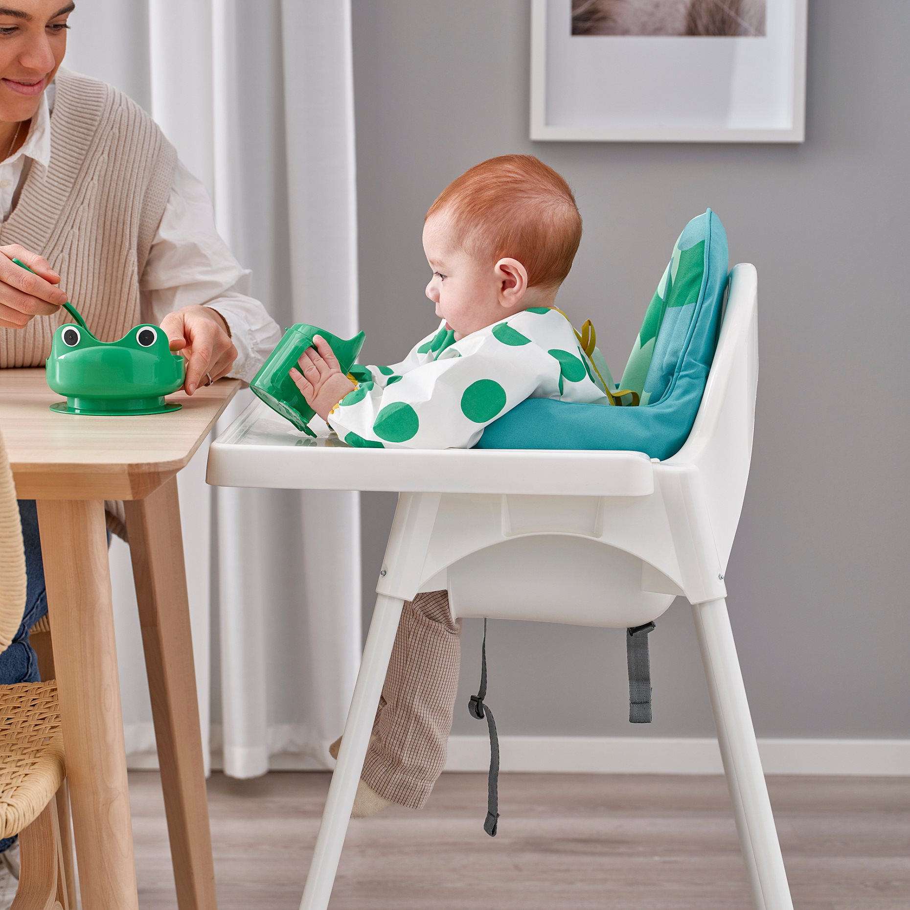 ANTILOP, highchair with tray, 795.975.15