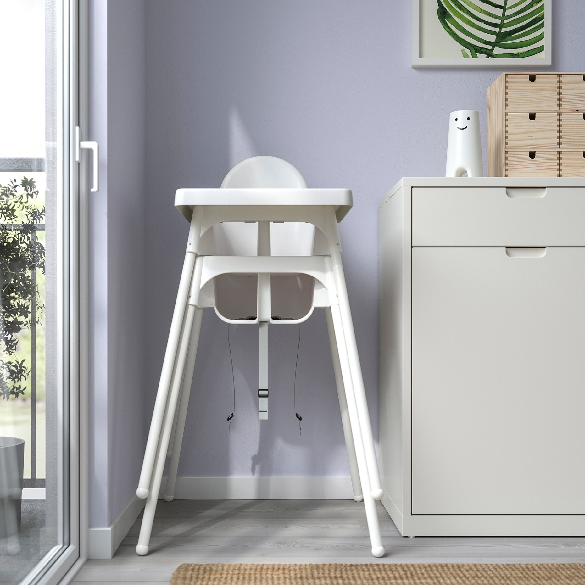 ANTILOP, highchair with tray, 795.975.15