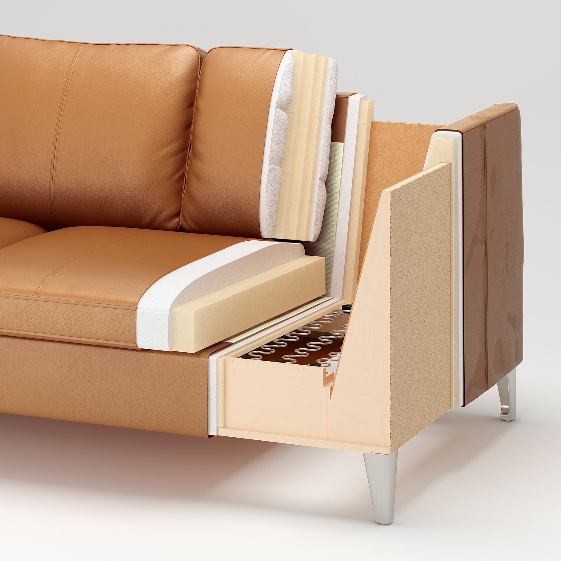 STOCKHOLM, Τριθέσιος καναπές, 802.450.51