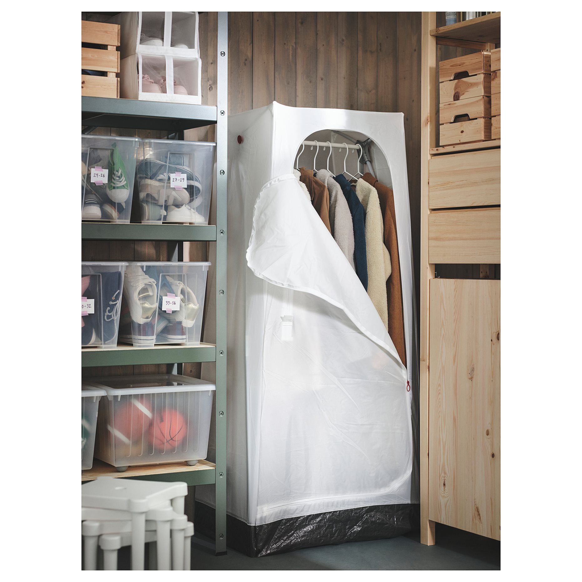 VUKU, wardrobe, 74x51x149 cm, 803.319.73