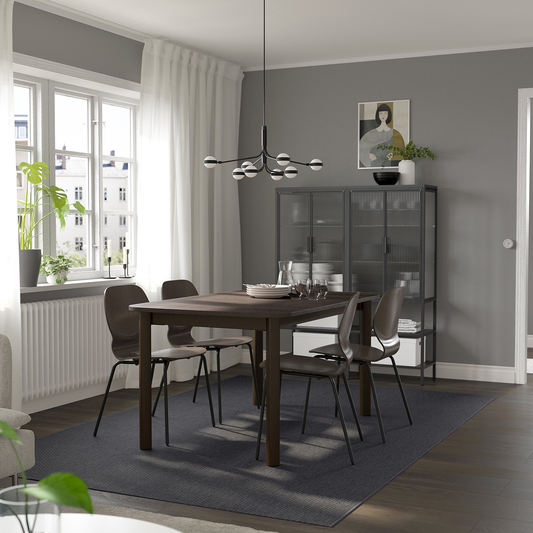 STRANDTORP, extendable table, 150/205/260x95 cm, 803.885.87