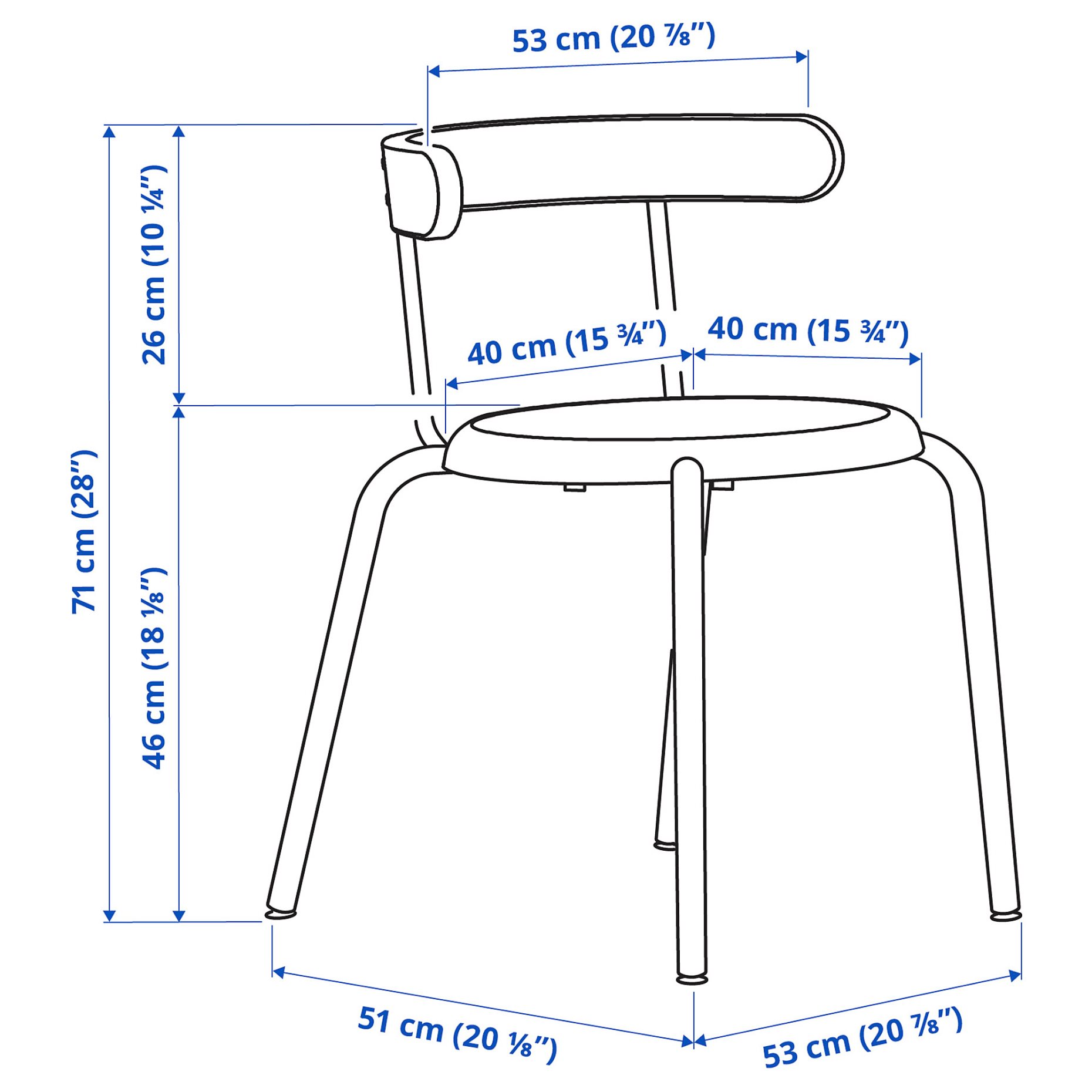 YNGVAR, chair, 804.176.36