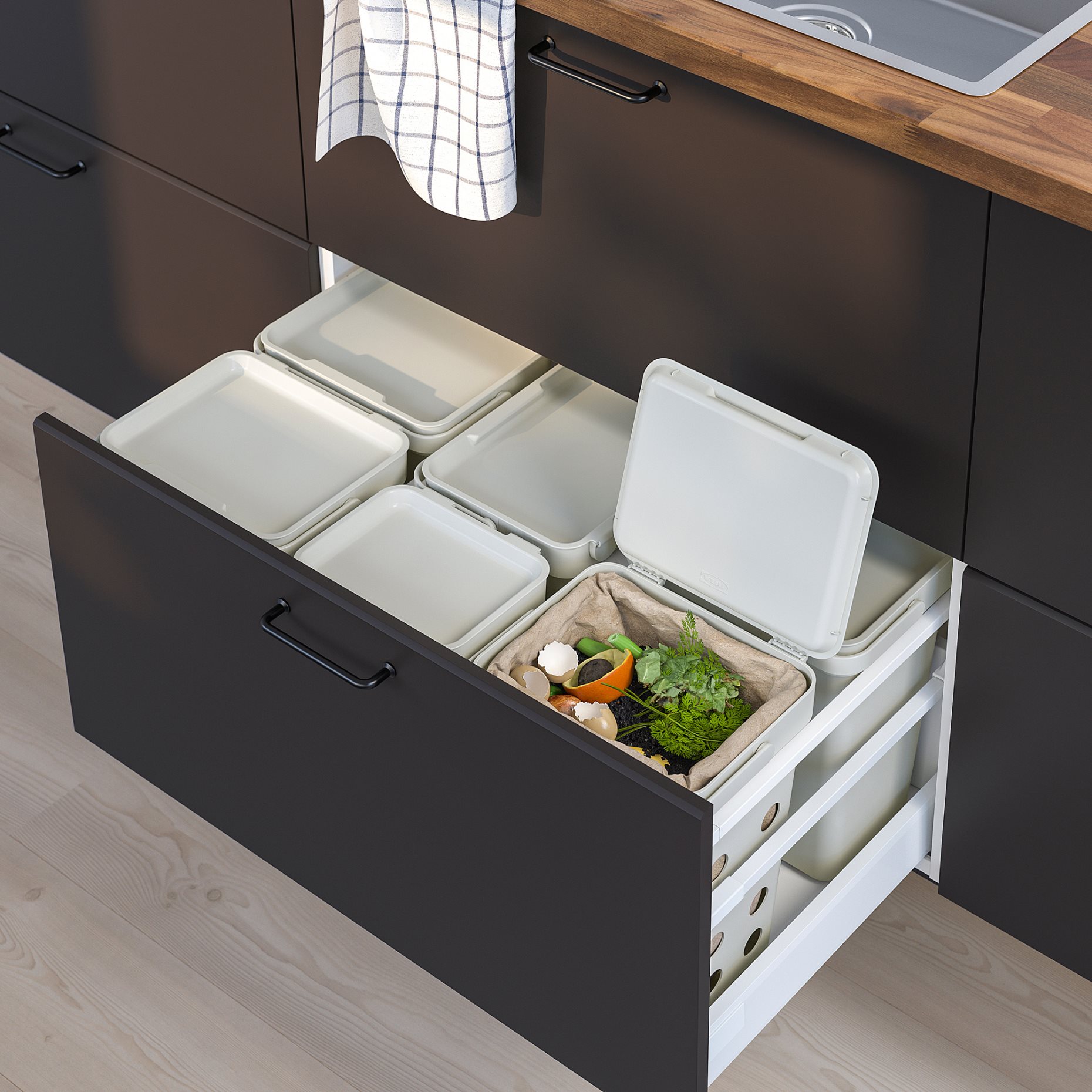 HÅLLBAR, bin for organic waste, 804.338.82