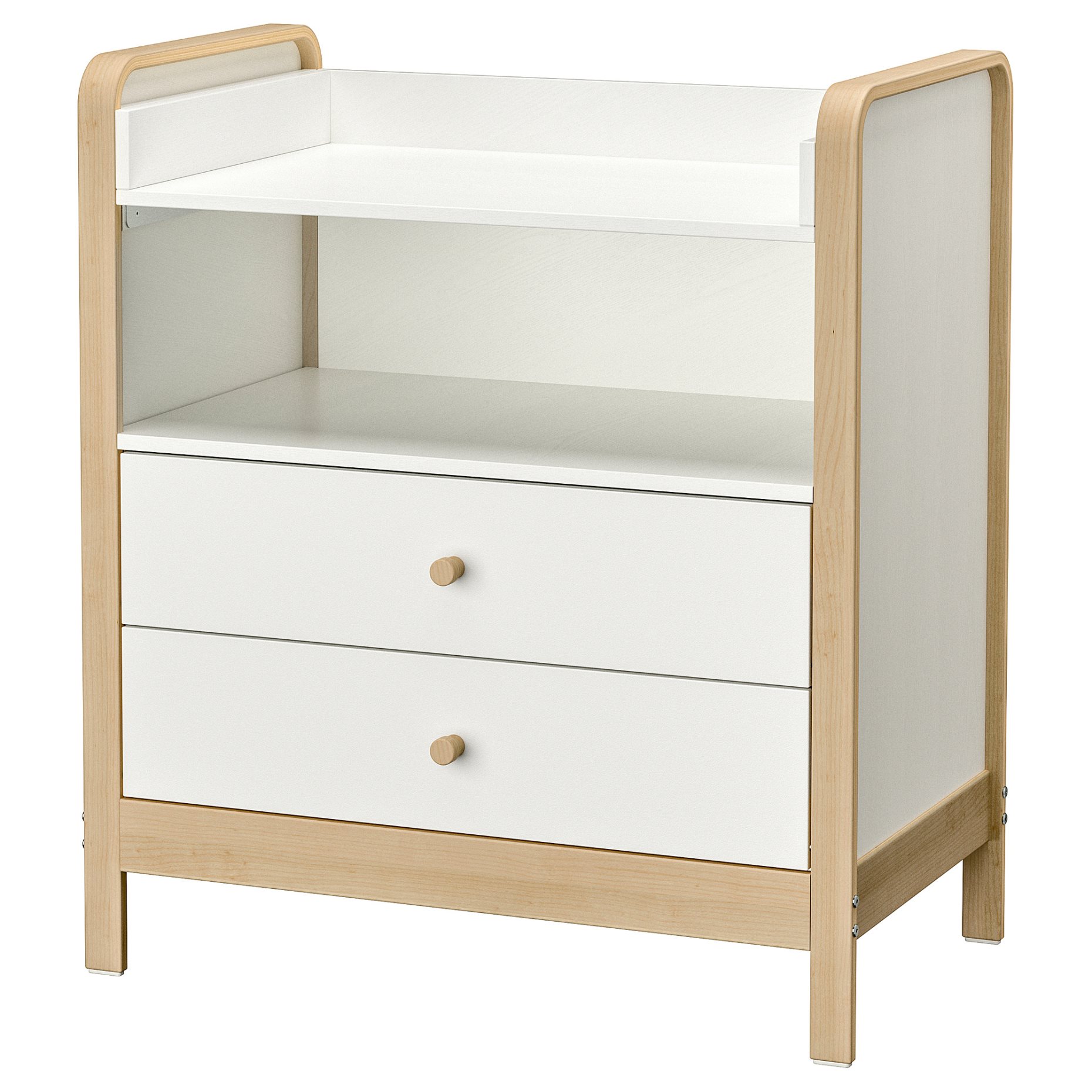 ALSKVARD, changing table/chest of drawers, 804.666.79