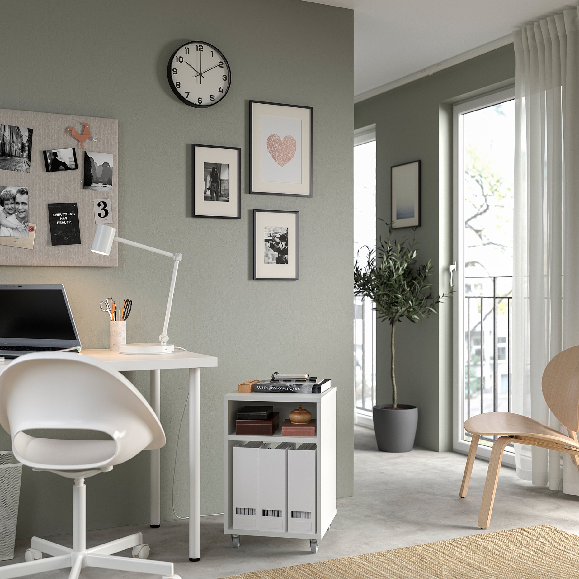 VIHALS, bedside table, 37x37 cm, 804.887.37