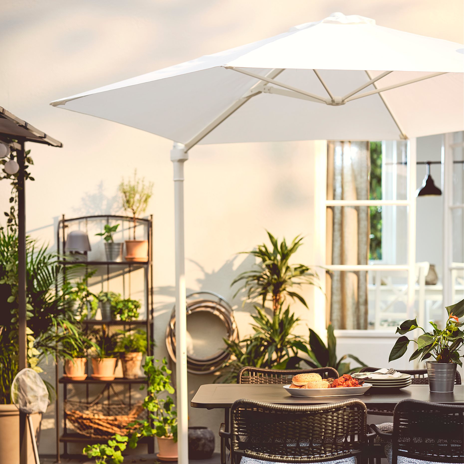 KLÖSAN, chair cushion outdoor, 44x44 cm, 805.041.05