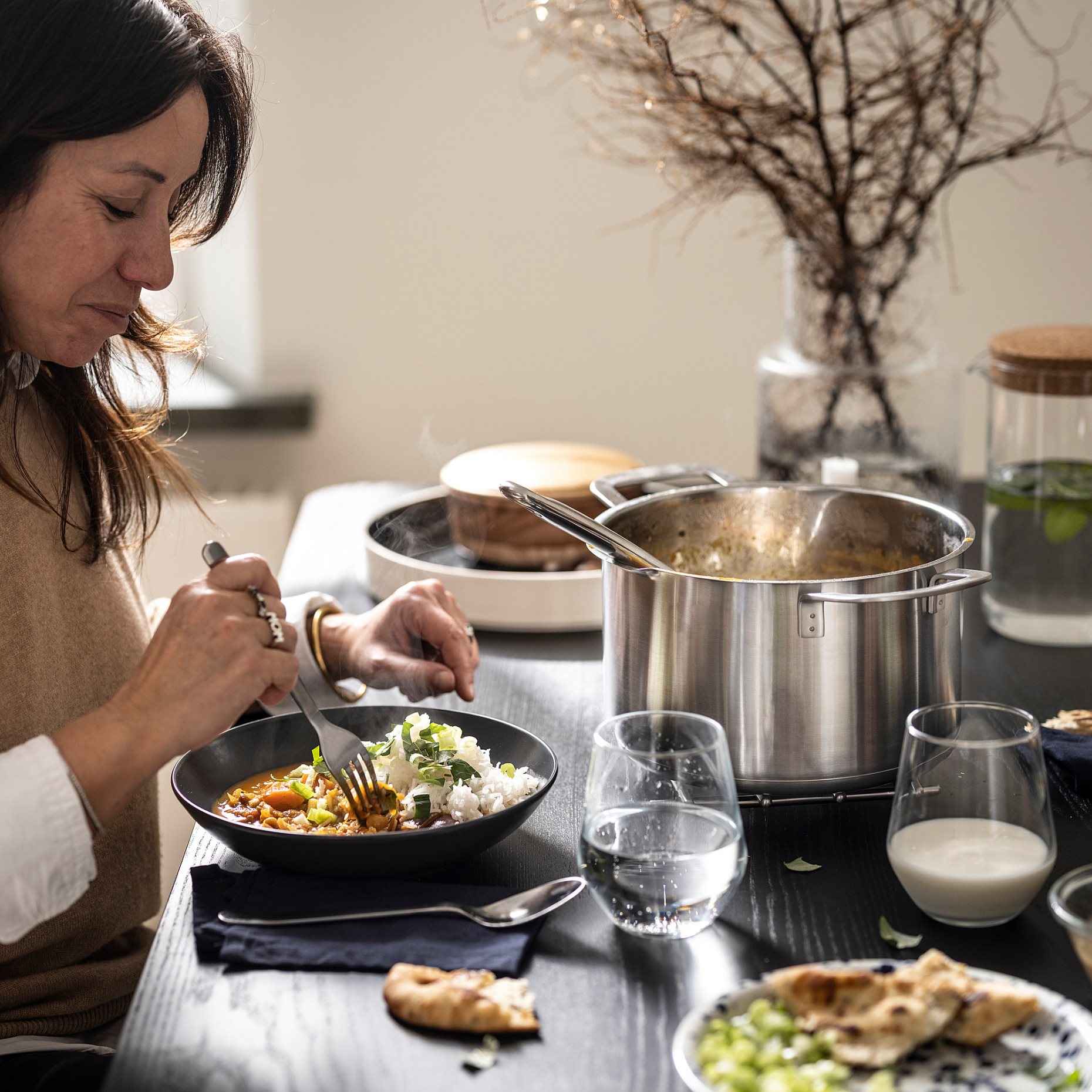 HEMKOMST, pot with lid, 5 l, 805.131.43