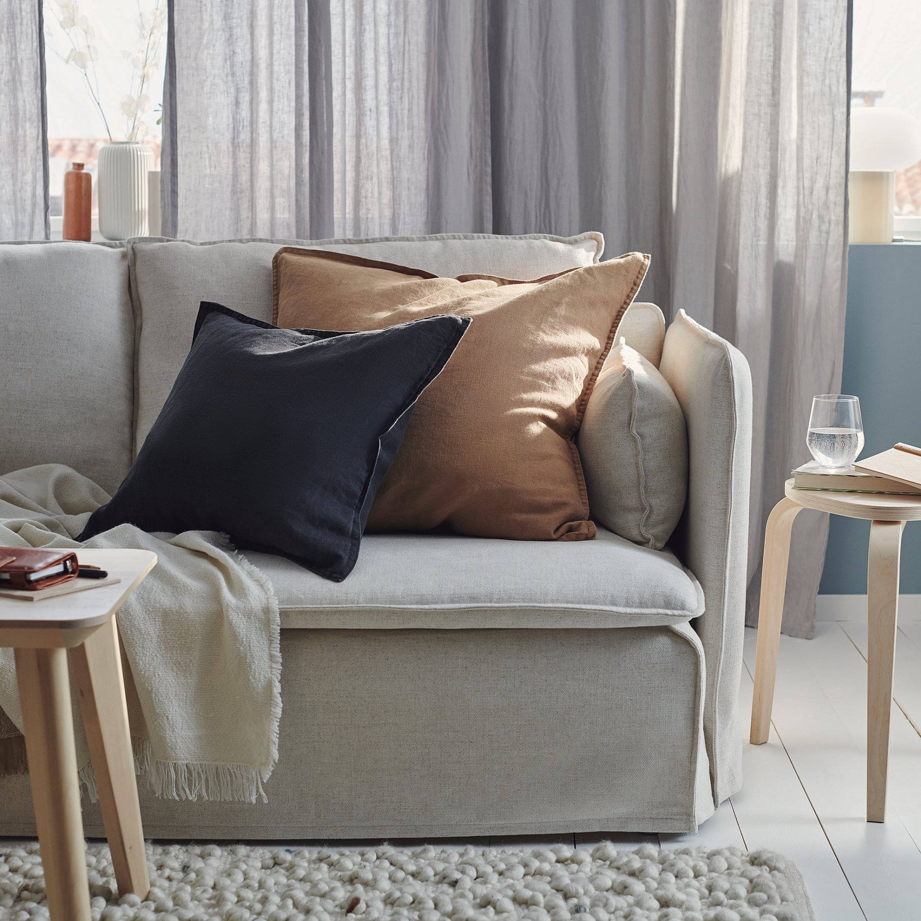 DYTÅG, cushion cover, 65x65 cm, 805.176.88