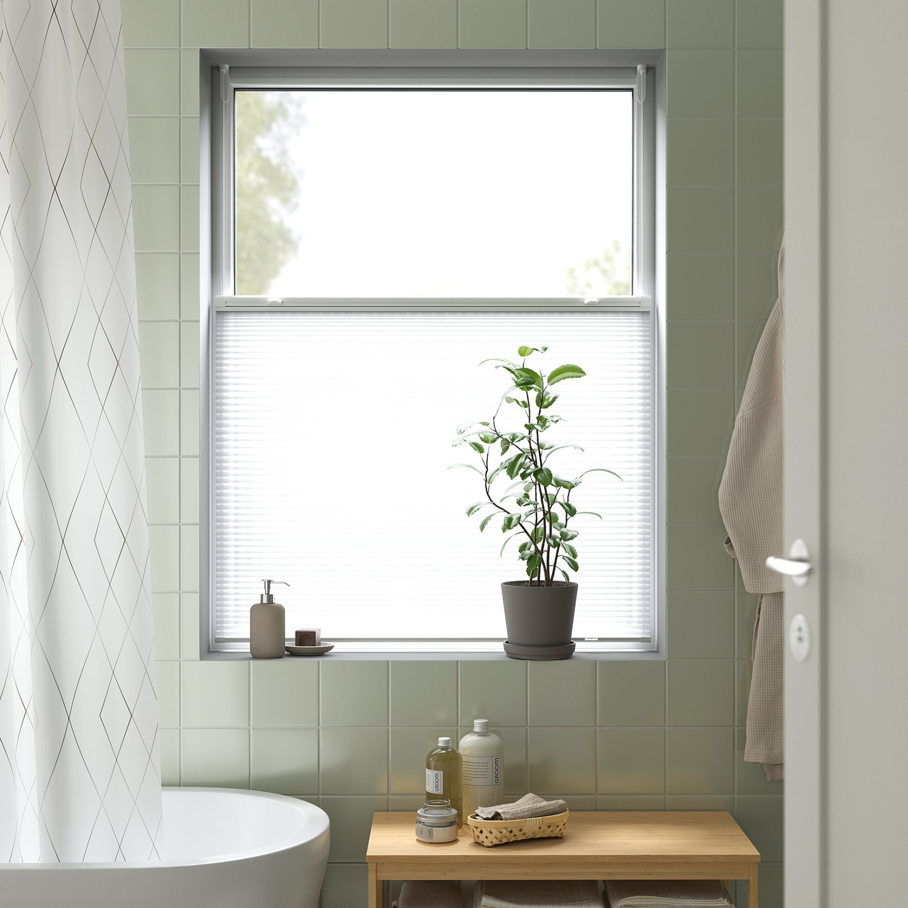 HORNVALLMO, pleated blind, 100x130 cm, 805.416.31