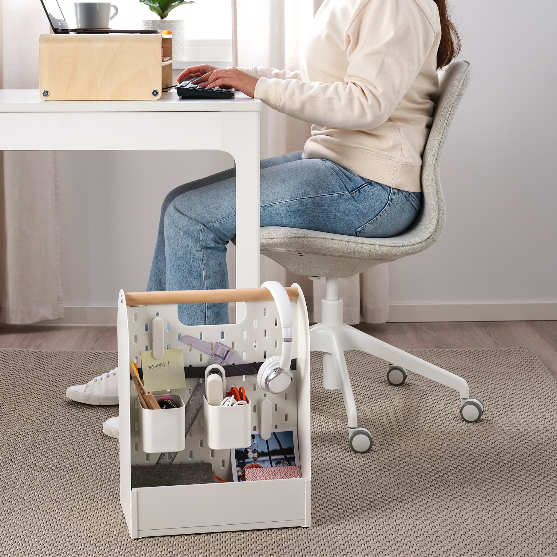 VATTENKAR, desk organiser, 33x21x43 cm, 805.486.61