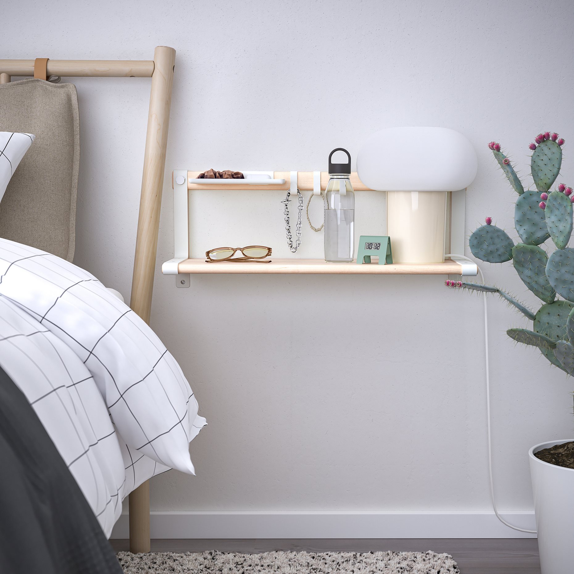 SKOMAKARE, wall shelf, 65x26 cm, 805.501.97