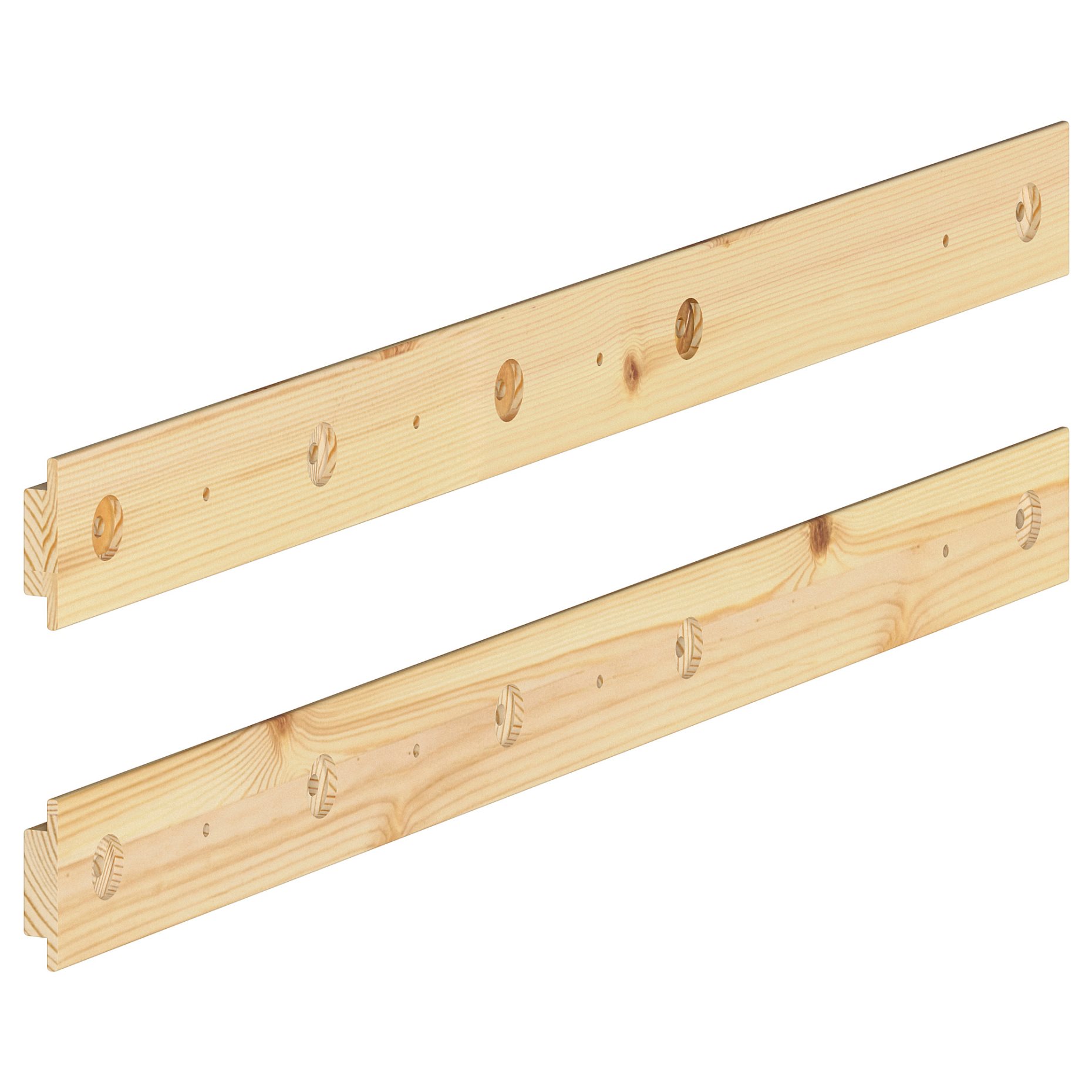 METOD, connector rail for cabinet/cover panel, 2 pack, 805.570.28