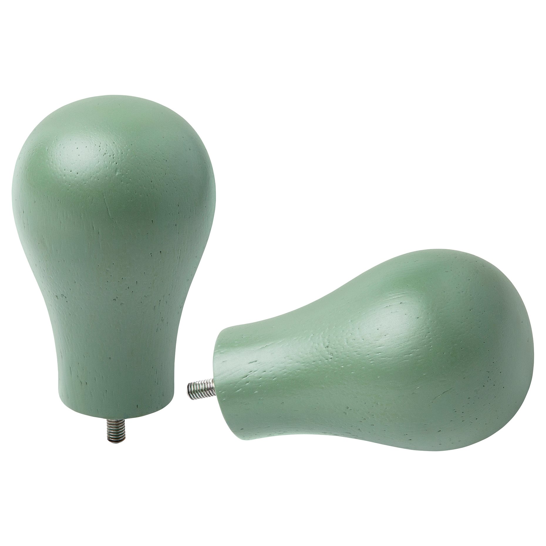 VITSKRÅP, finials/wood, 1 pair, 805.612.71