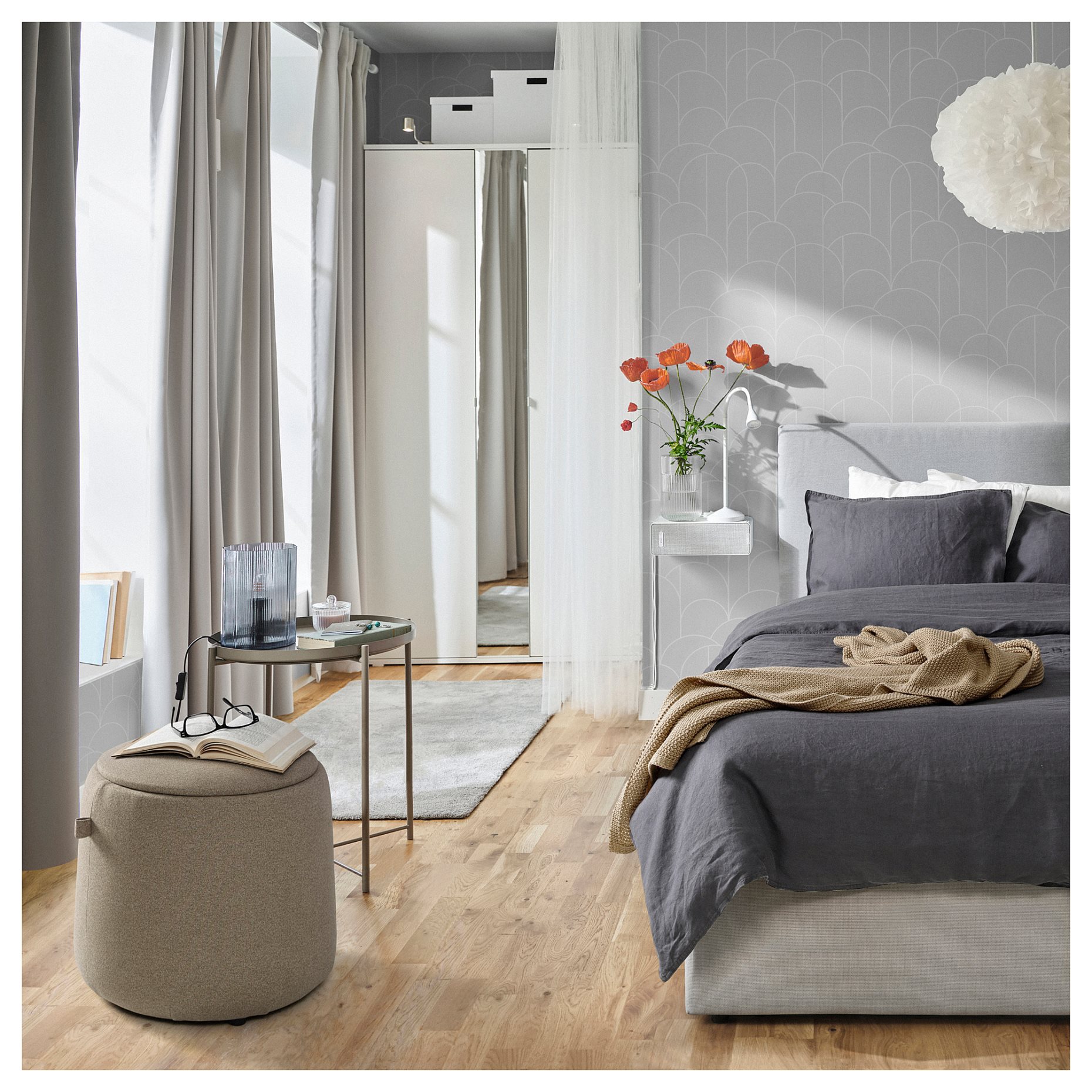 JÄRRESTAD, pouffe with storage, 805.623.41