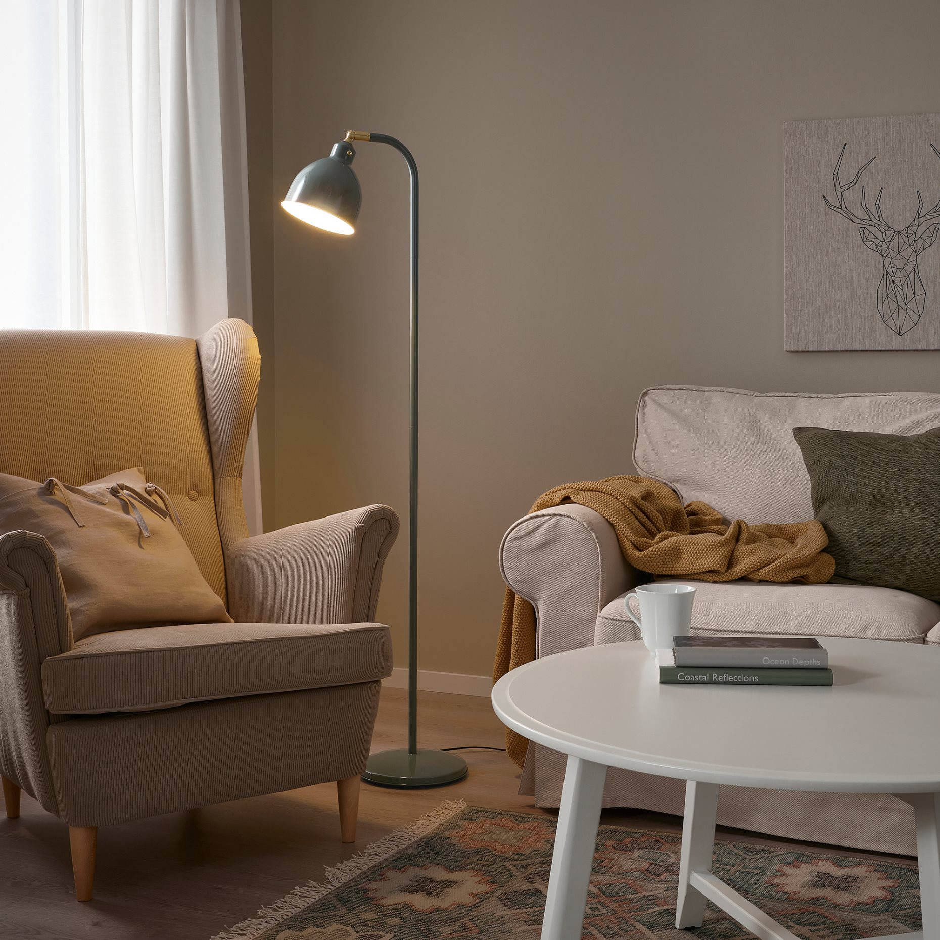 RODFLIK, floor/reading lamp, 805.635.76
