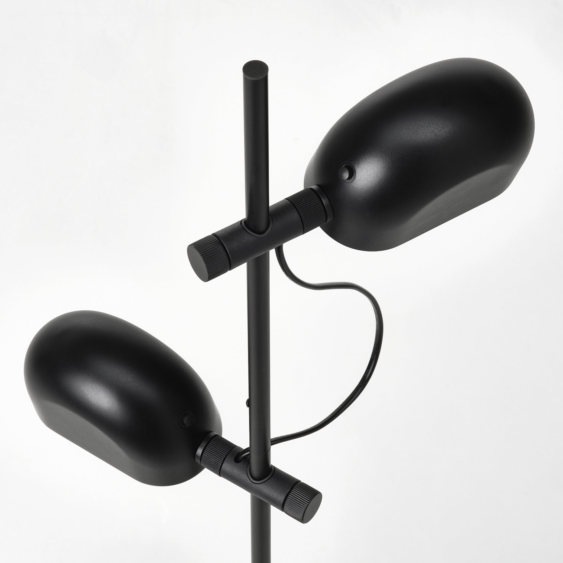 FOLKBÅT, floor lamp with 2-spot, 805.666.74
