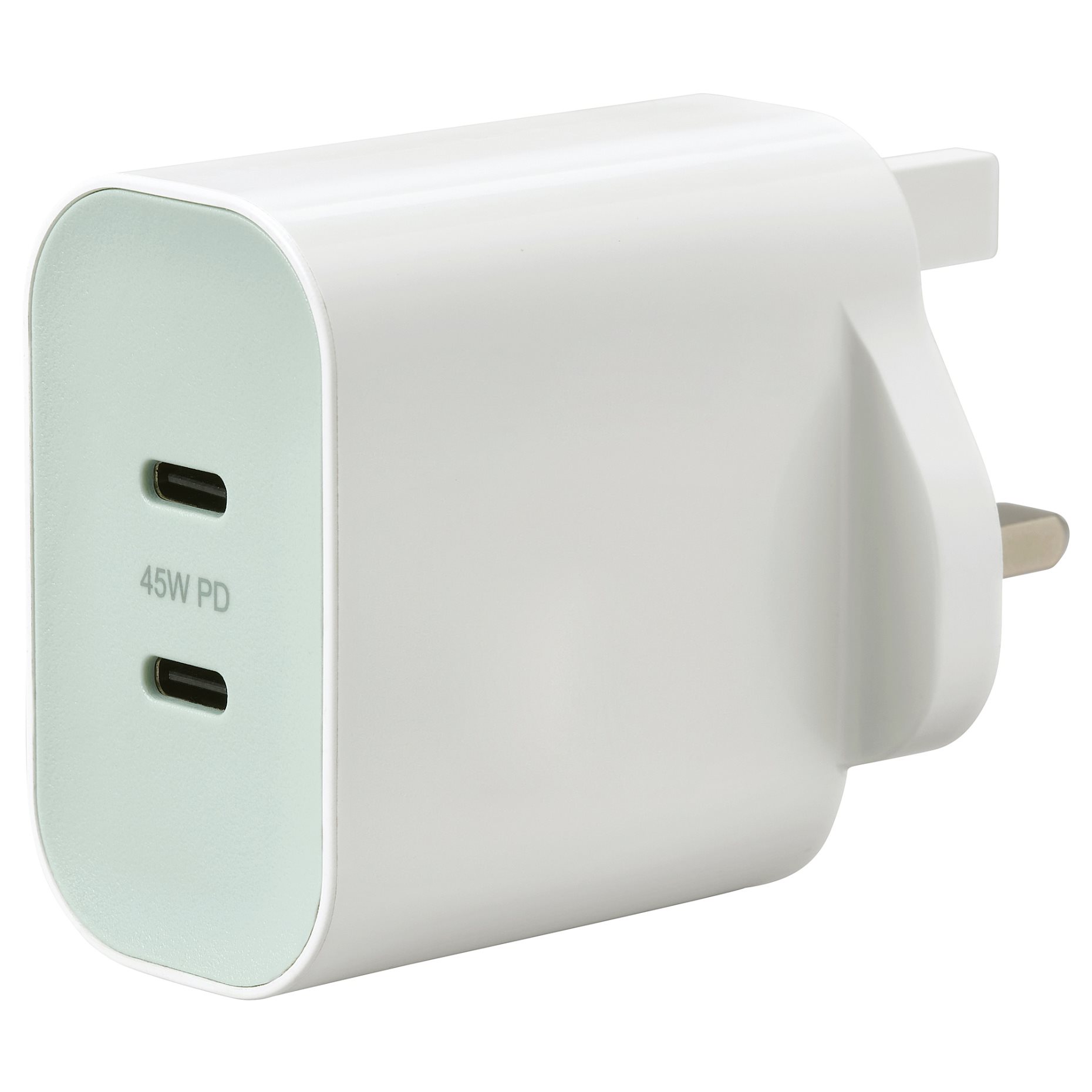 SJOSS, φορτιστής με 2 θύρες USB 45W, ταχείας φόρτισης, 805.744.57
