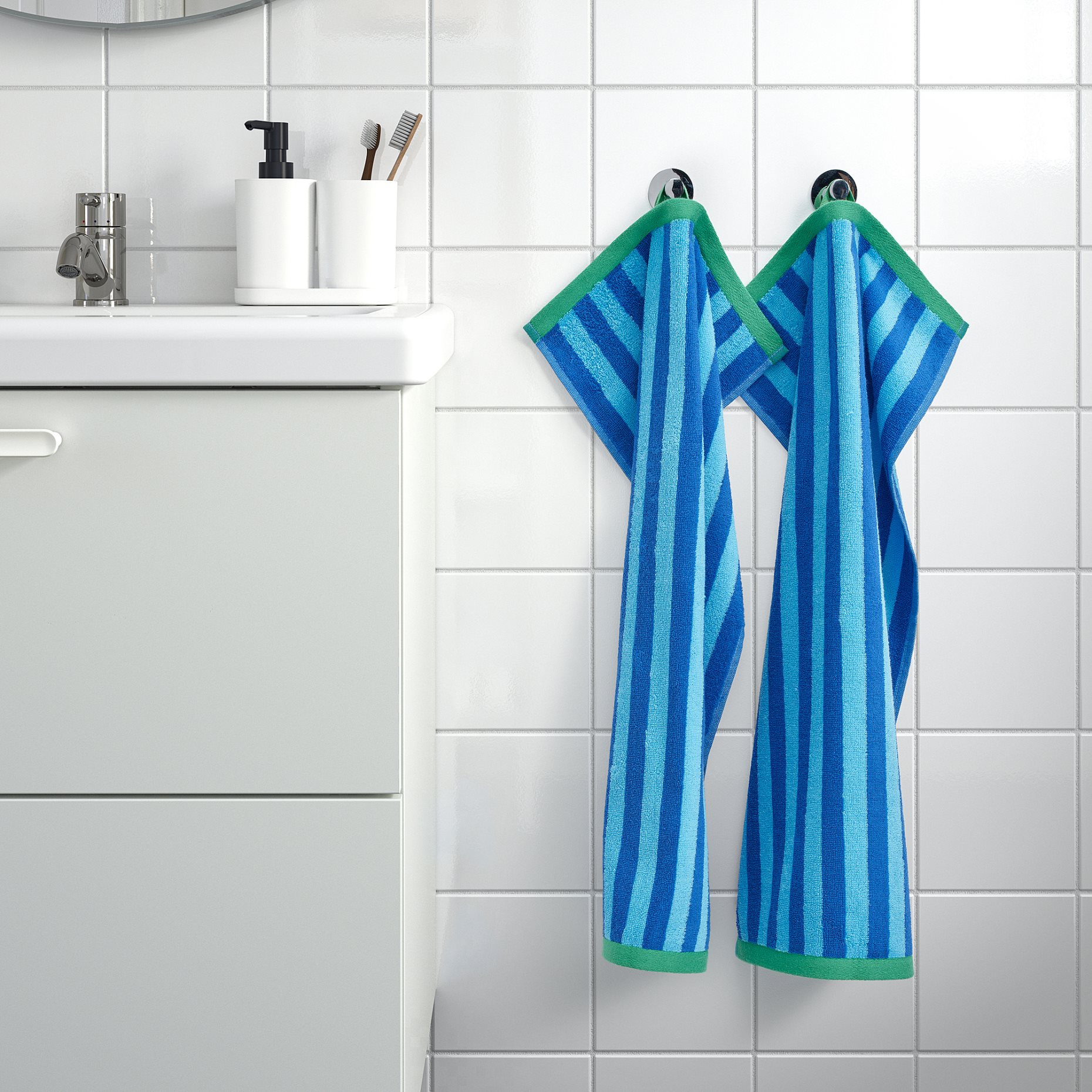 SLANHOSTMAL, hand towel, 40x70 cm, 805.760.41