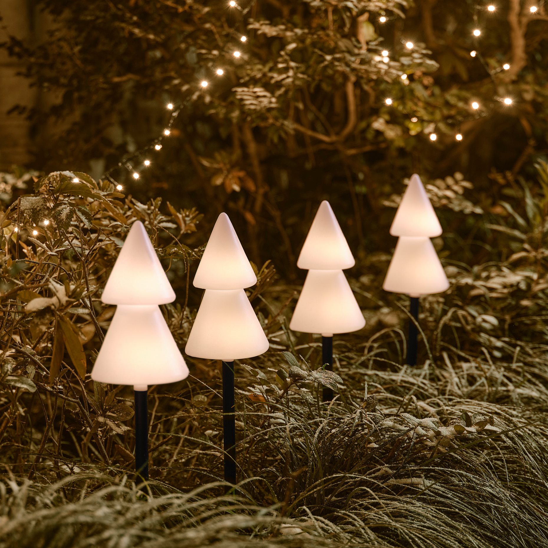 STRÅLA, stick with built-in LED light source/battery-operated/outdoor, 805.825.13