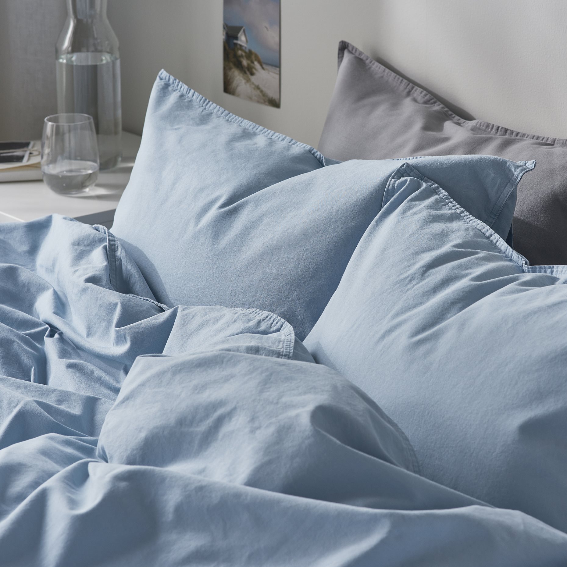 ÄNGSLILJA, duvet cover and 2 pillowcases, 240x220/50x60 cm, 805.852.05