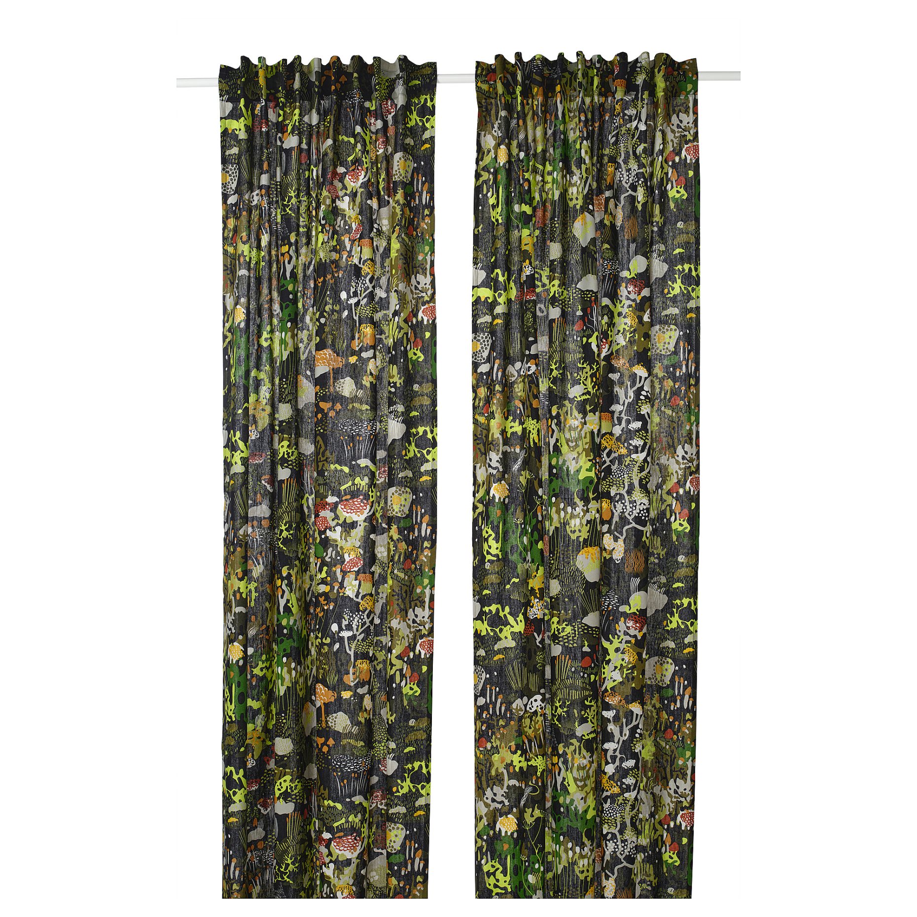 STOCKHOLM 2025, κουρτίνα με τρέσα, 2 τεμ. 145x300 cm, 806.010.88