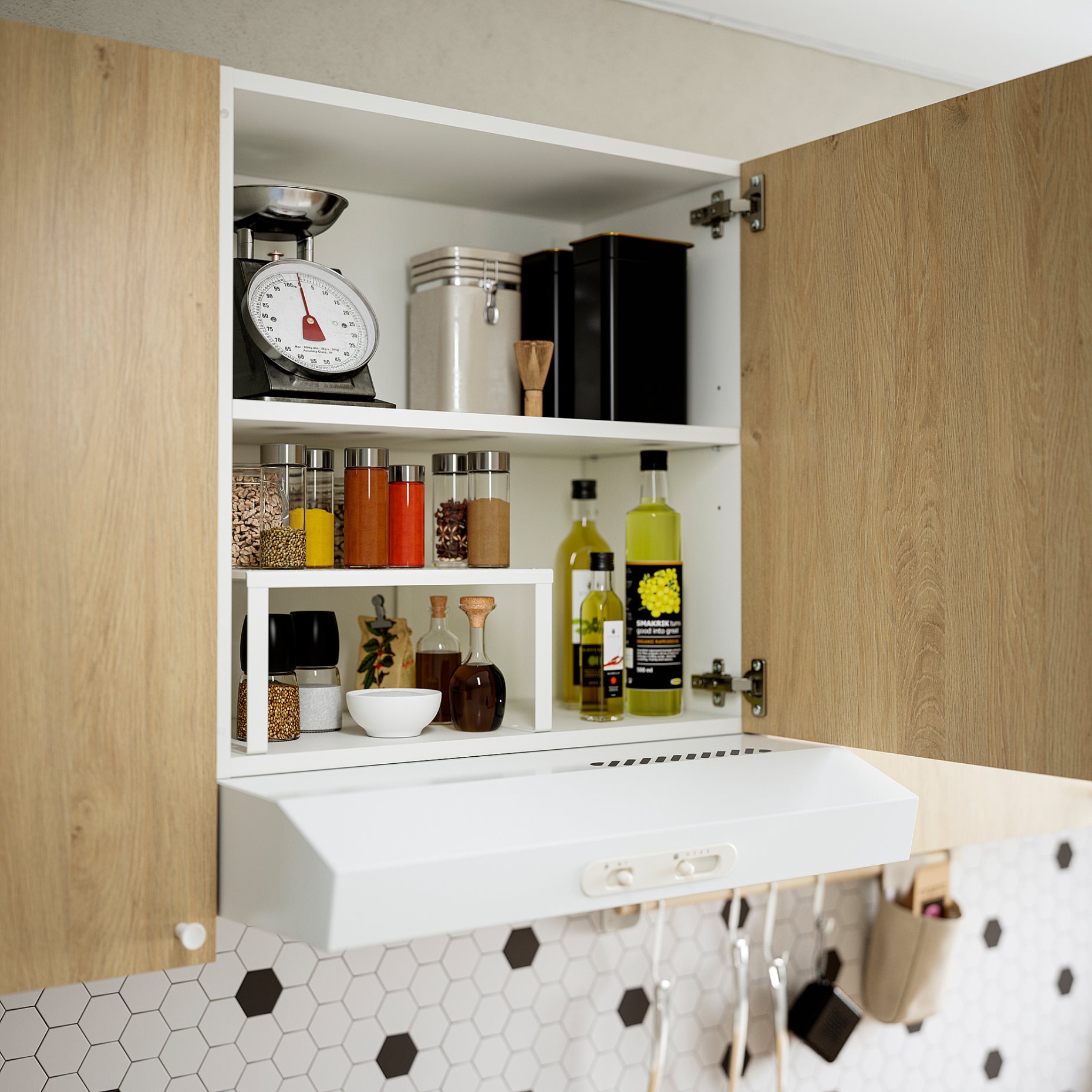 KNOXHULT, wall cabinet with door, 60x60 cm, 806.039.83