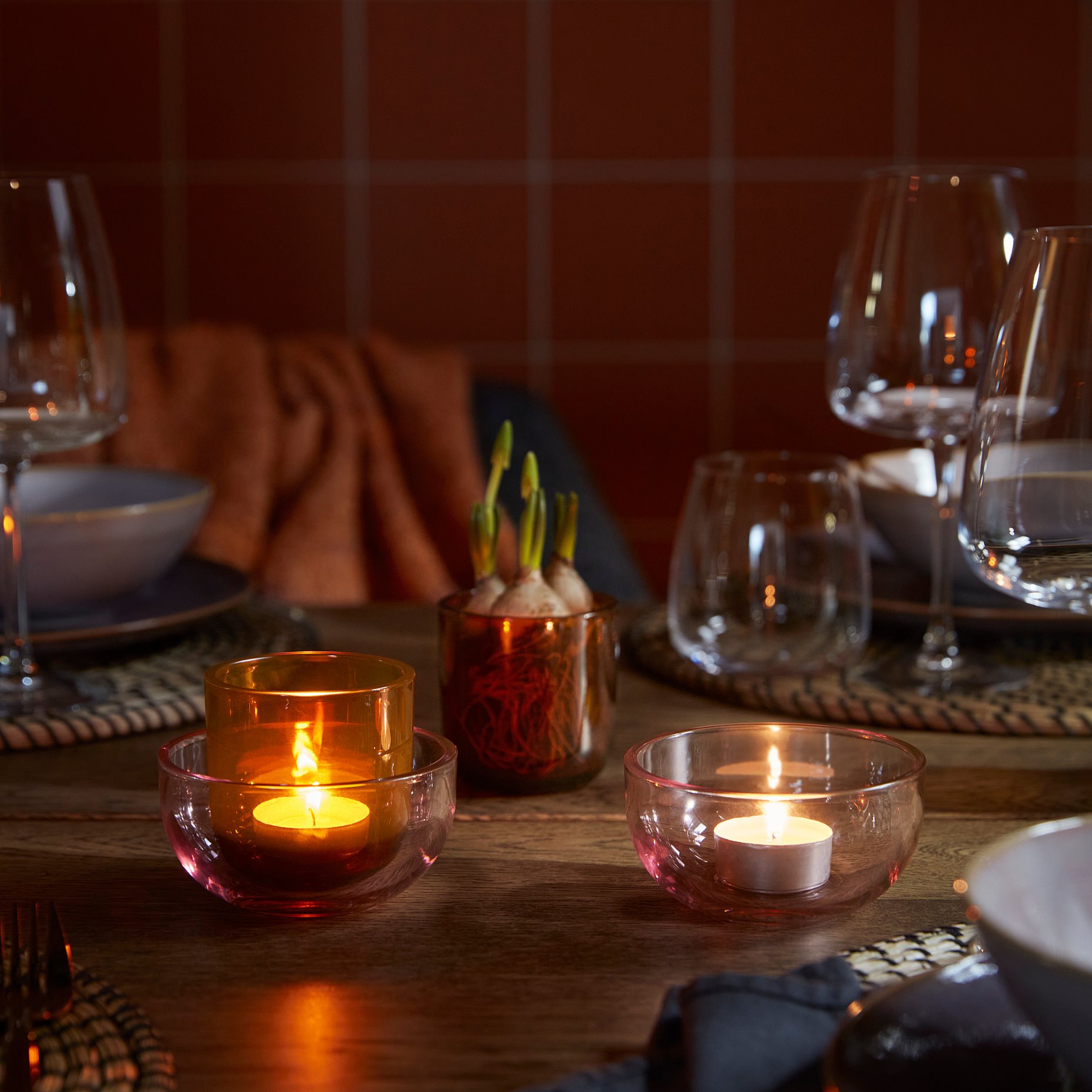 TALLTITA, tealight holder, set of 2, 806.059.01
