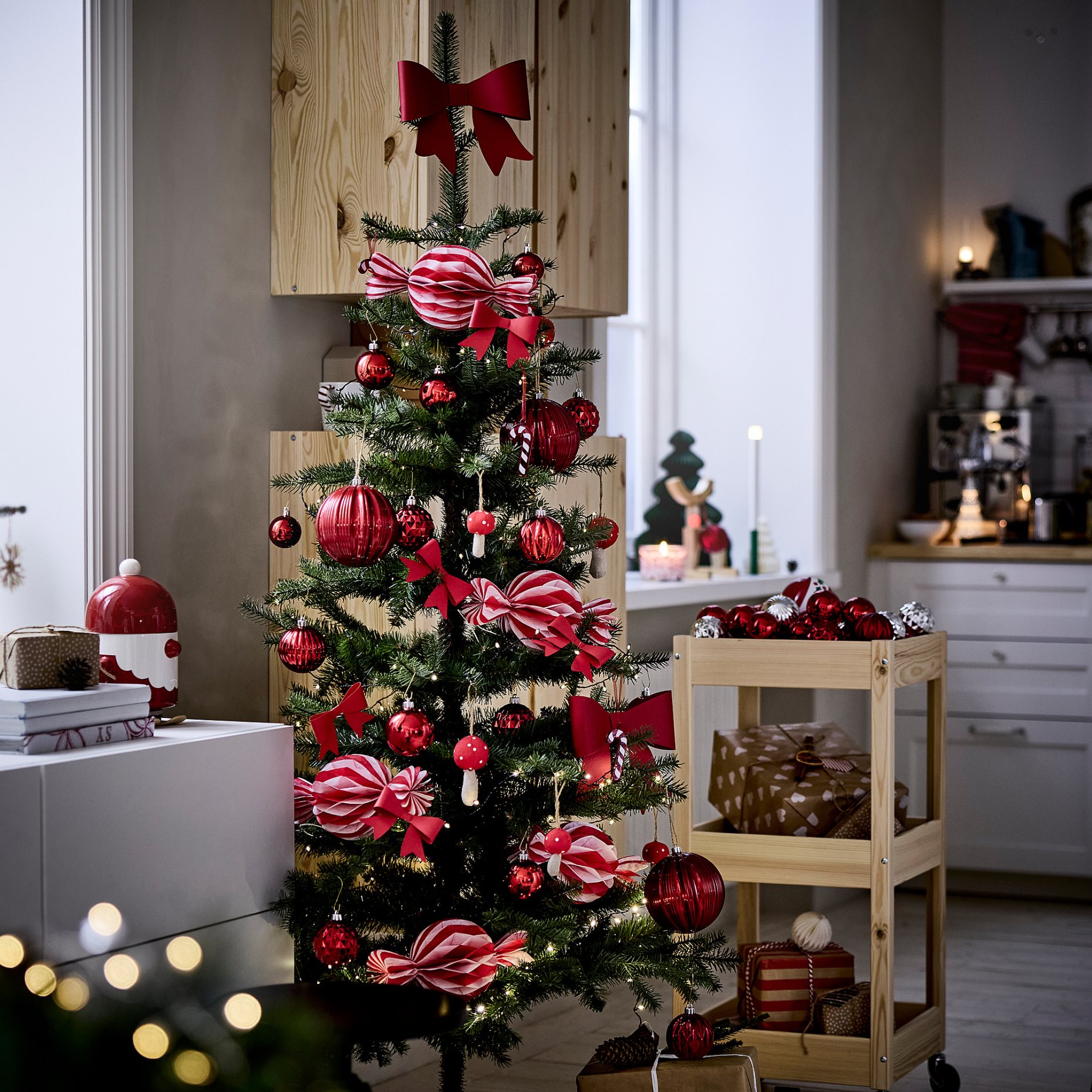VINTERFINT, artificial Christmas tree in/outdoor, 180 cm, 806.065.28