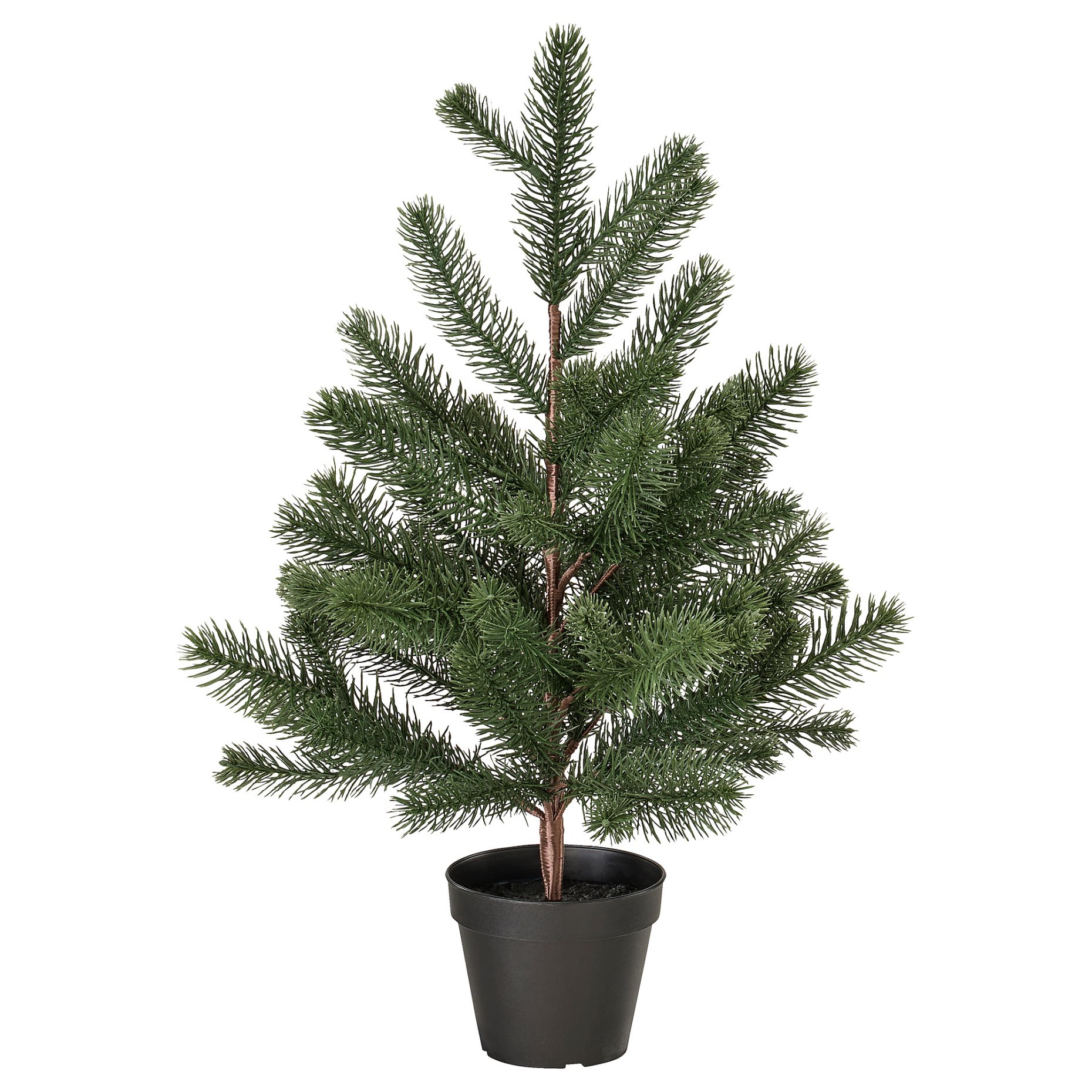 VINTERFINT, artificial potted Christmas tree in/outdoor, 12 cm, 806.065.33