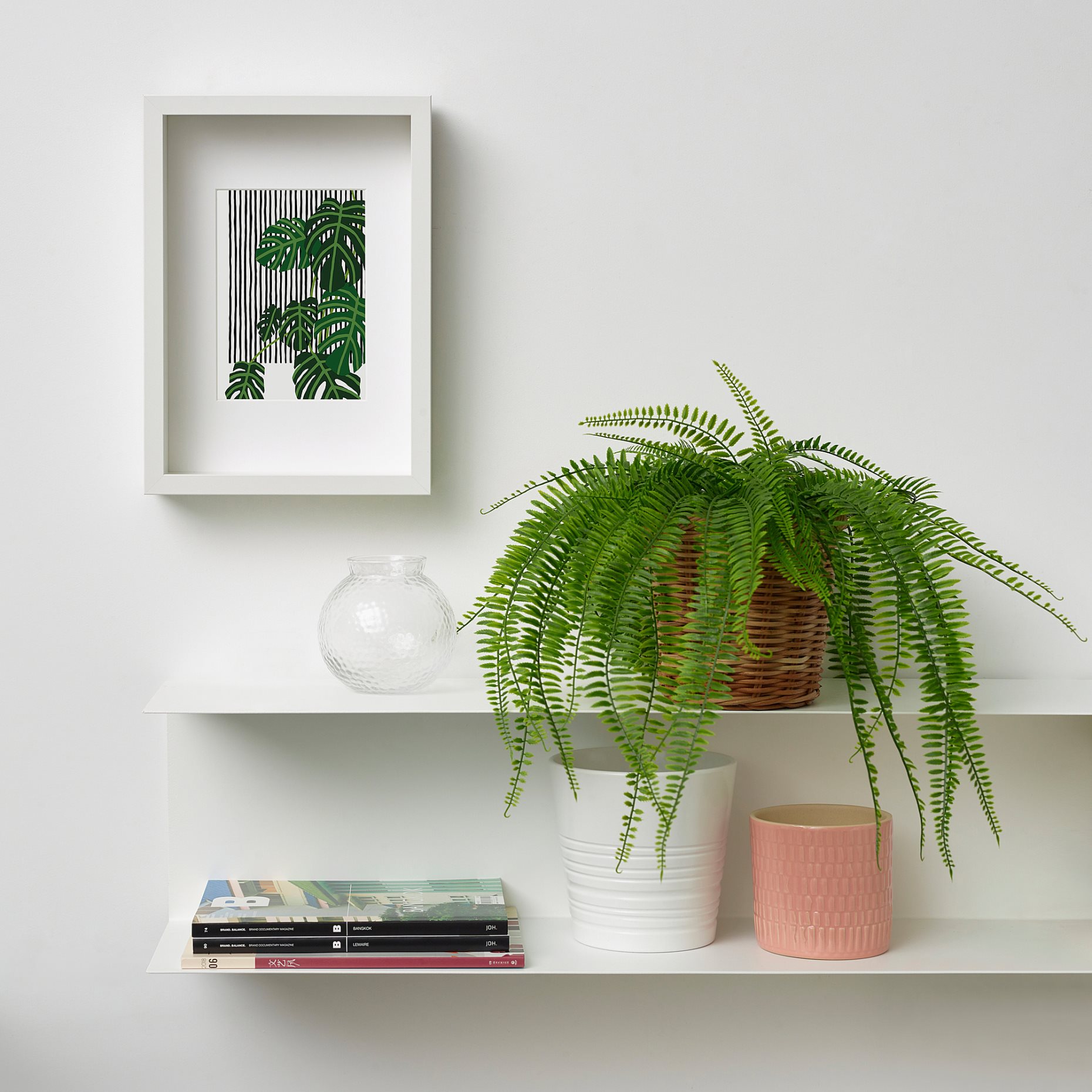 FEJKA, artificial potted plant in/outdoor hanging/fern, 12 cm, 806.152.31