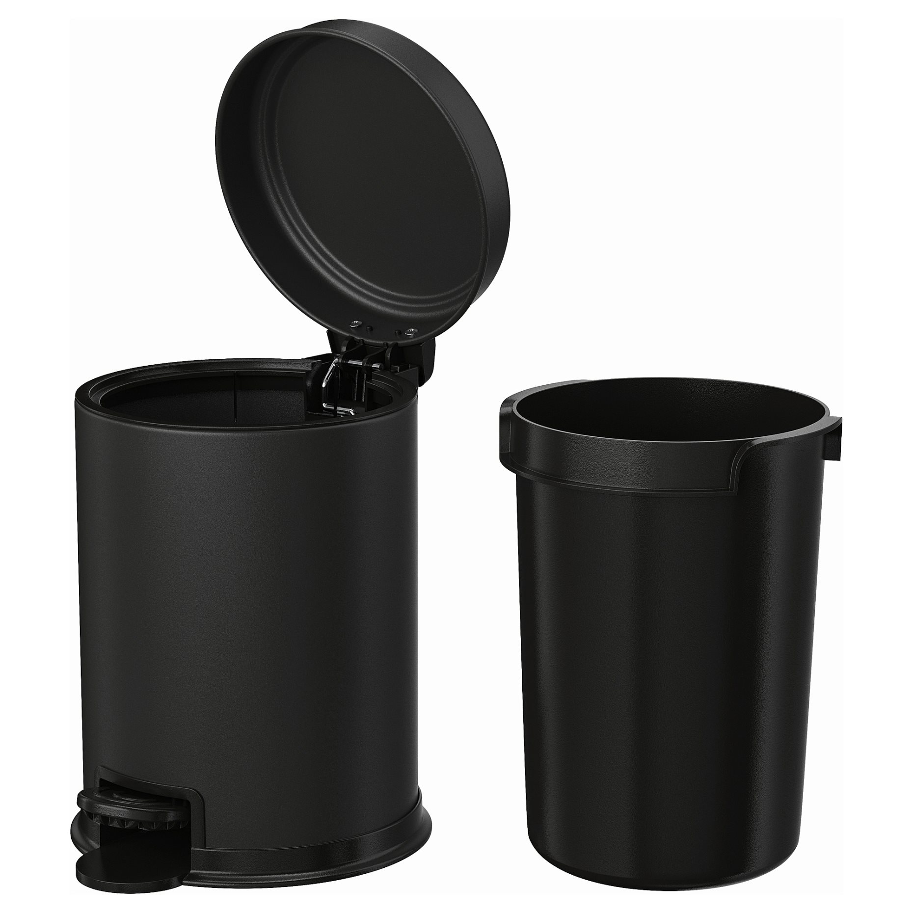 PÄRLSLINKE, waste bin, 3 l, 806.214.30