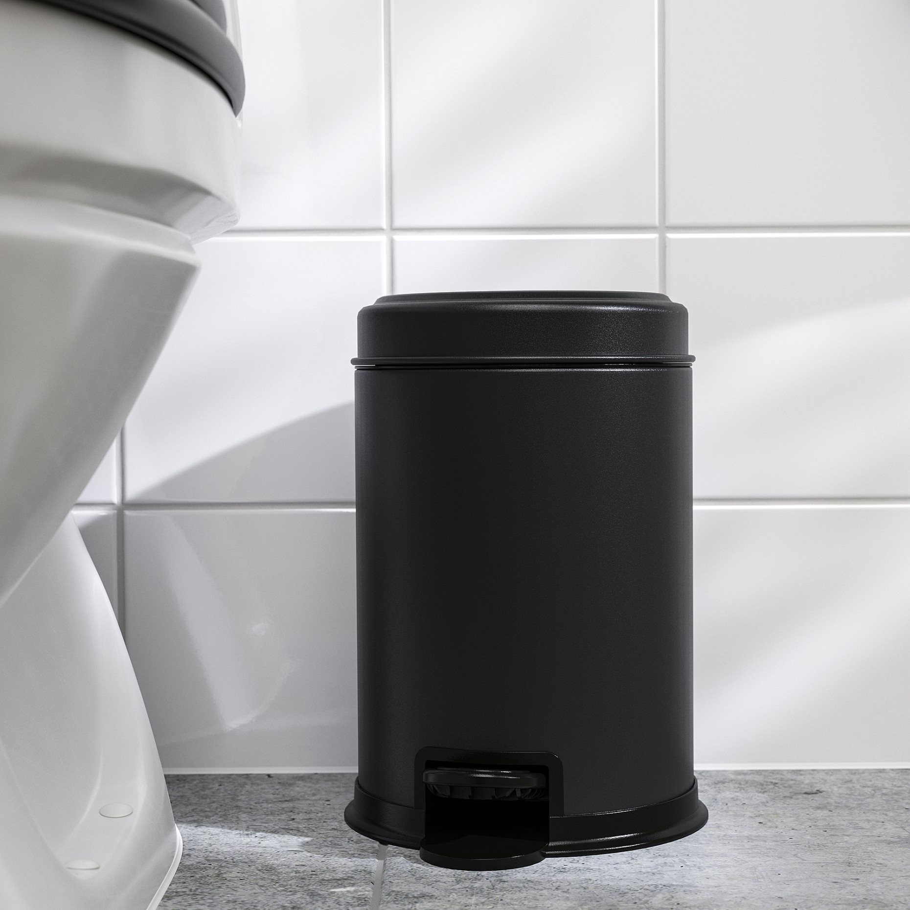 PÄRLSLINKE, waste bin, 3 l, 806.214.30