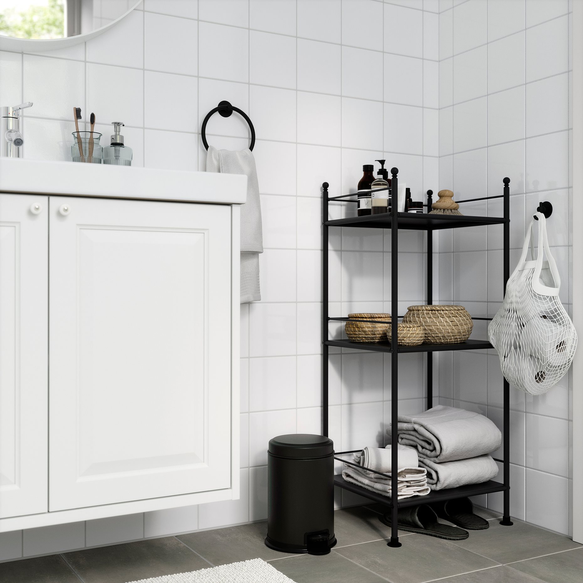 PÄRLSLINKE, waste bin, 3 l, 806.214.30