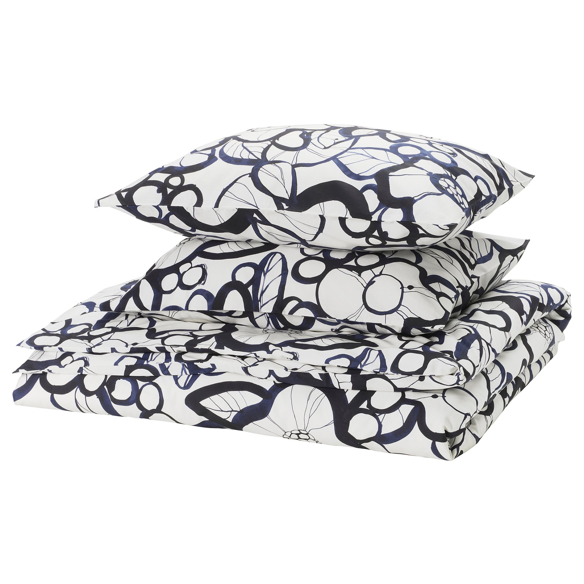 HÄRLIR, duvet cover and 2 pillowcases, 240x220/50x60 cm, 806.260.22