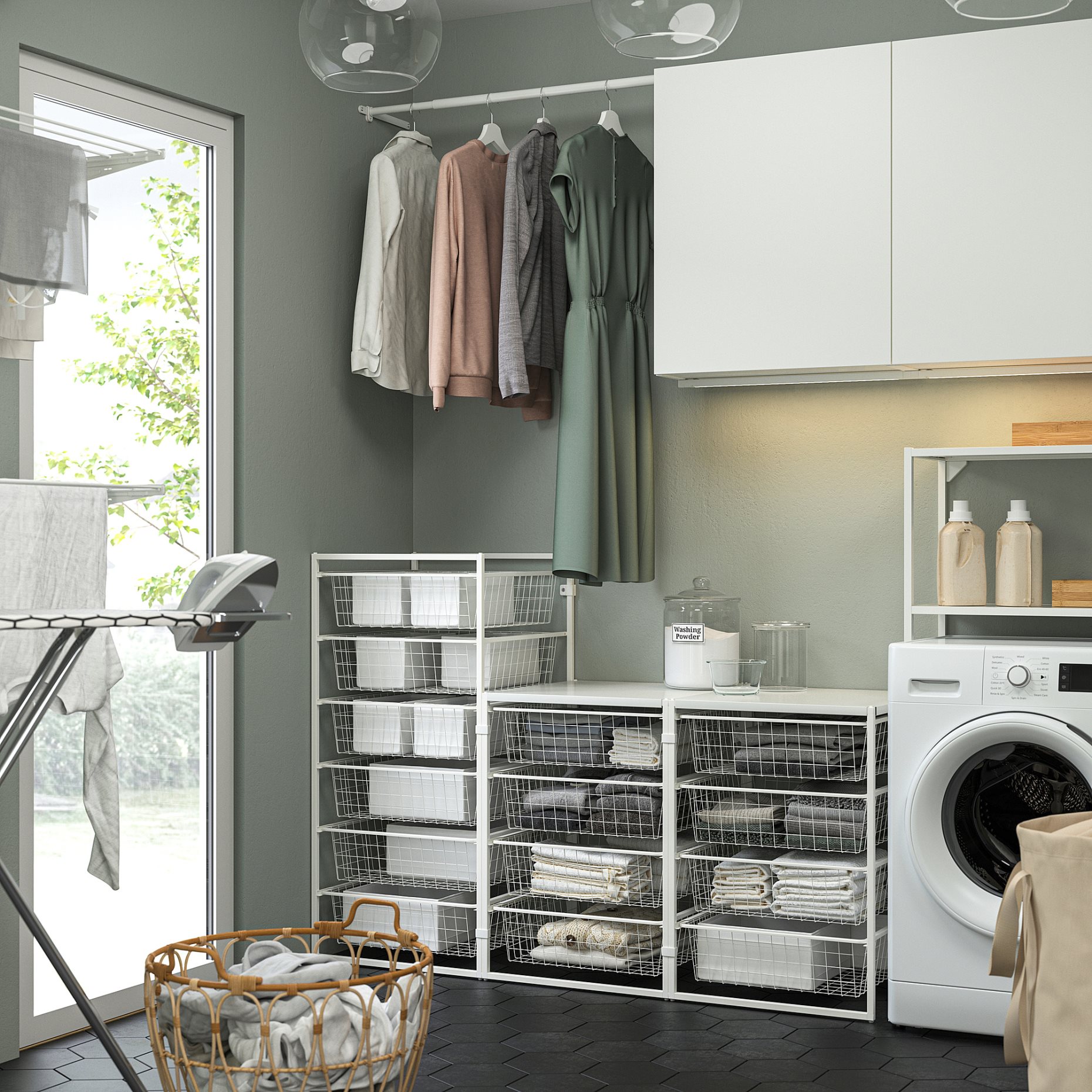 JONAXEL, storage combination, 148X51X104 cm, 892.976.77