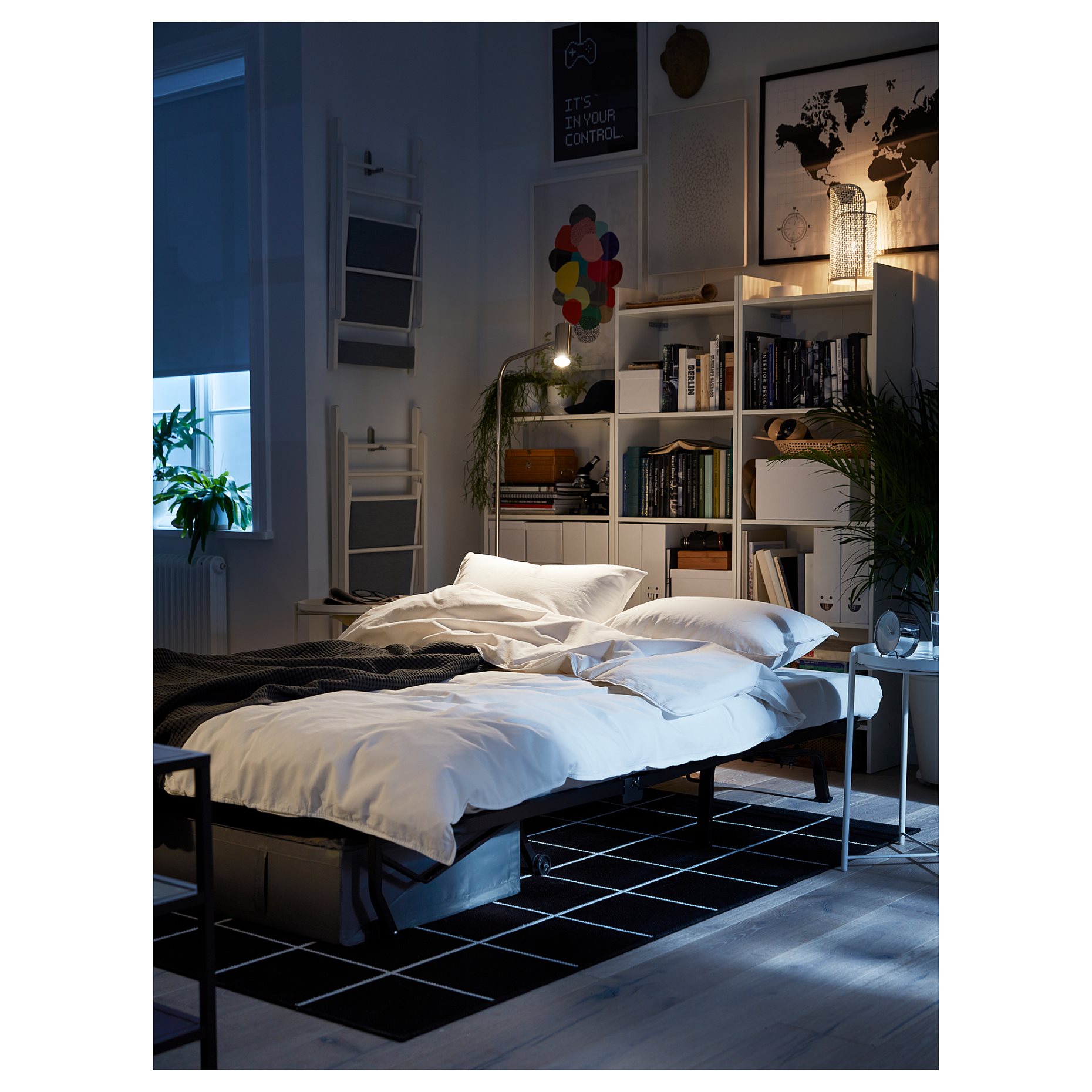 LYCKSELE MURBO, διθέσιος καναπές-κρεβάτι, 893.871.21