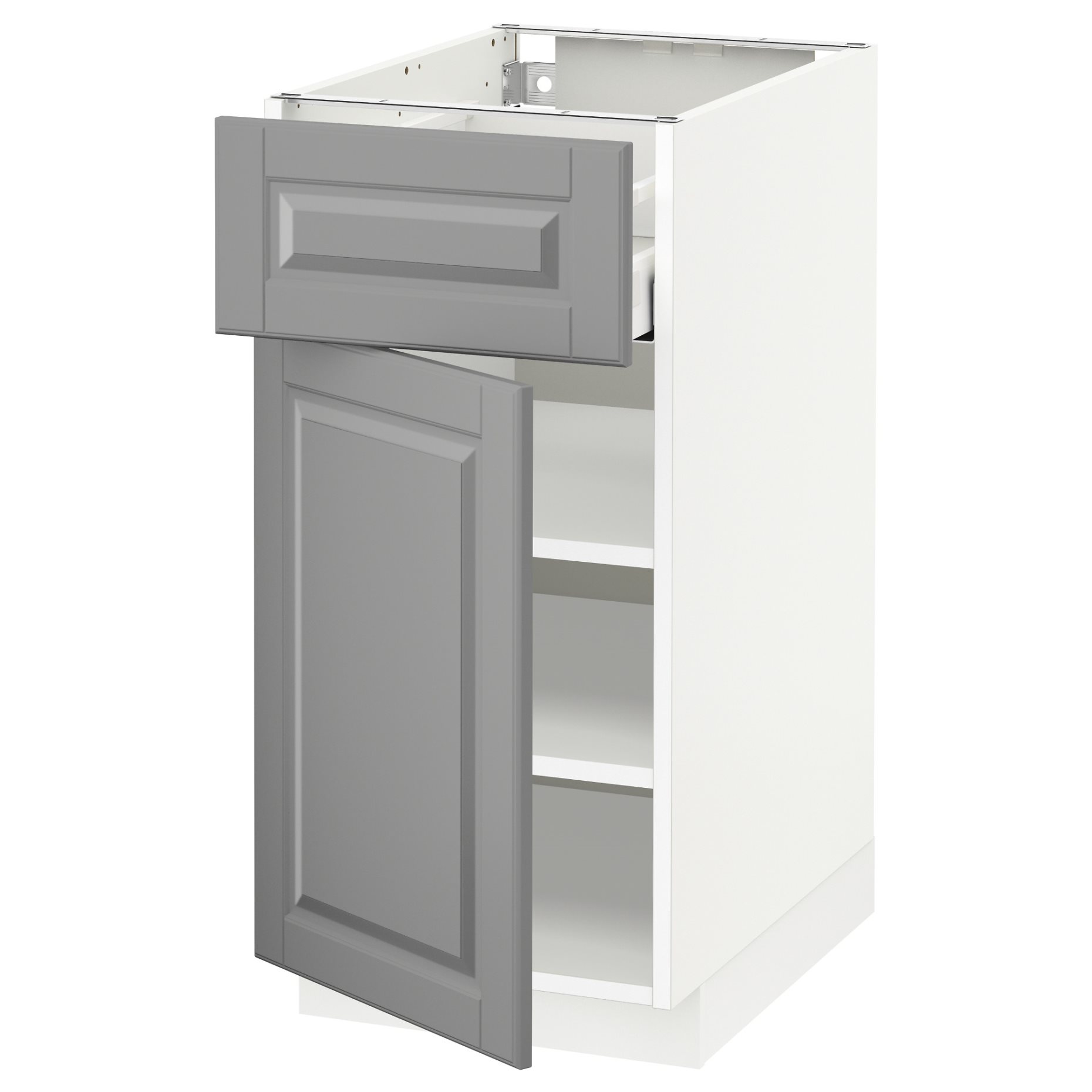 METOD, base cabinet with drawer/door, 40x60 cm, 894.651.85