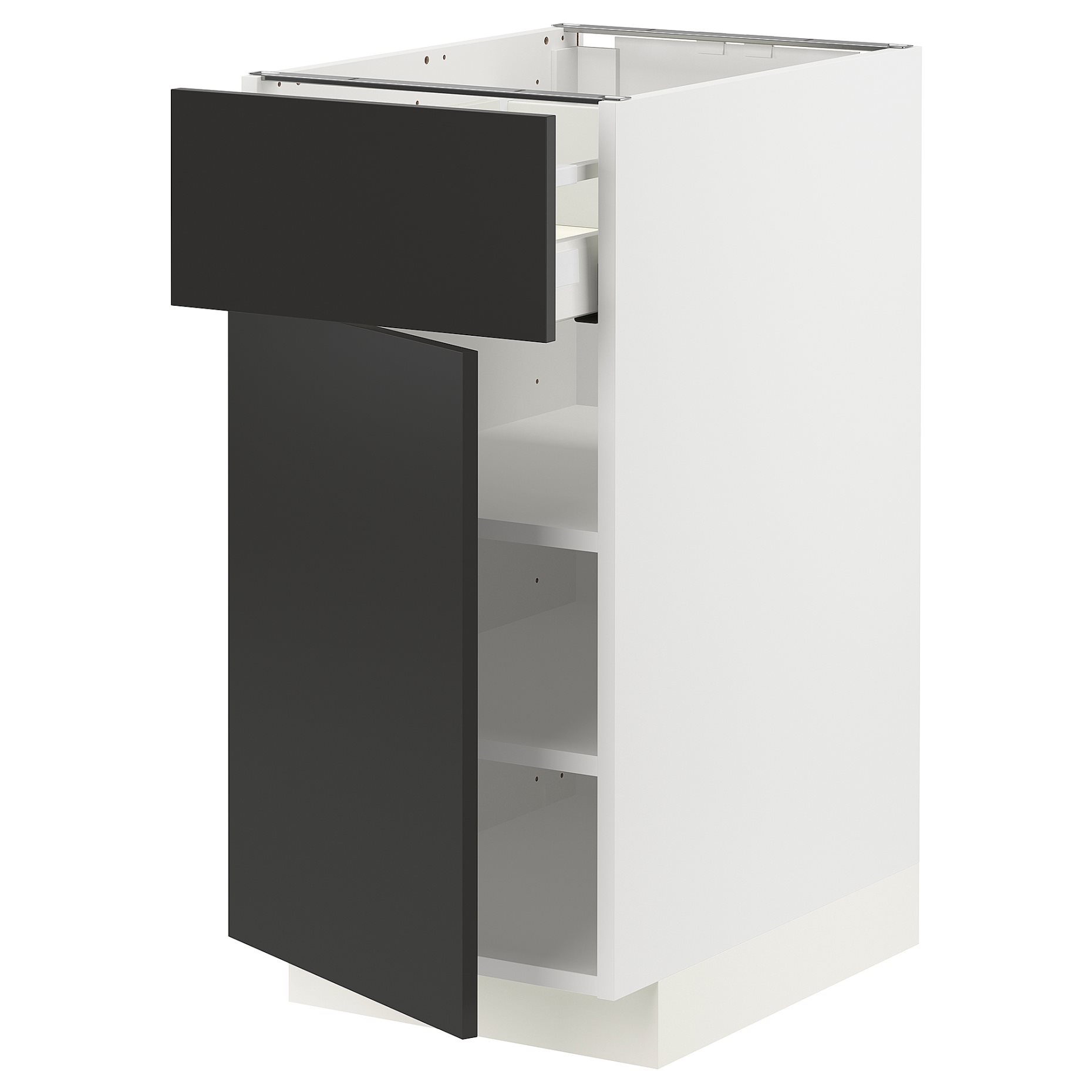 METOD, base cabinet with drawer/door, 40x60 cm, 894.990.48