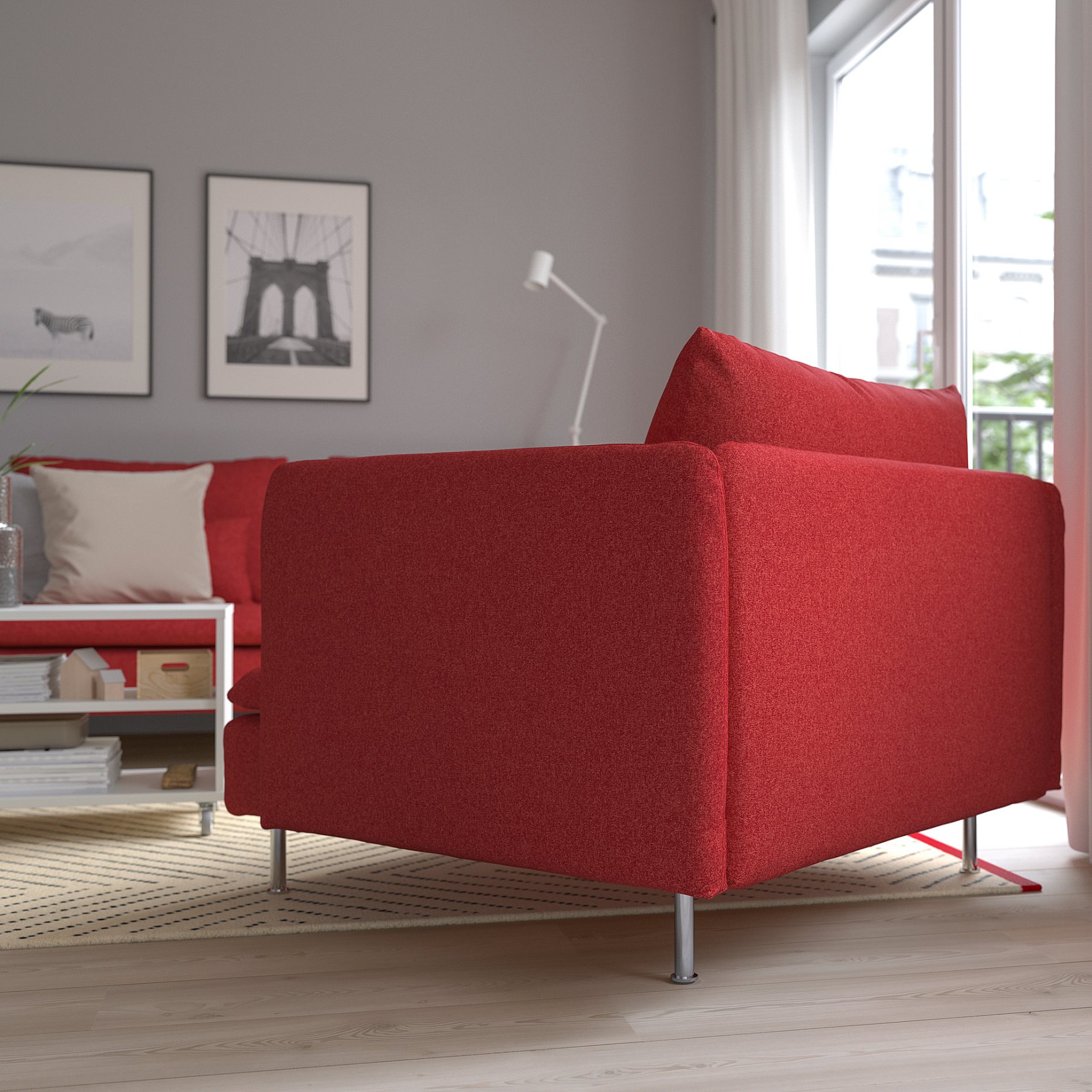 SÖDERHAMN, armchair, 895.144.02