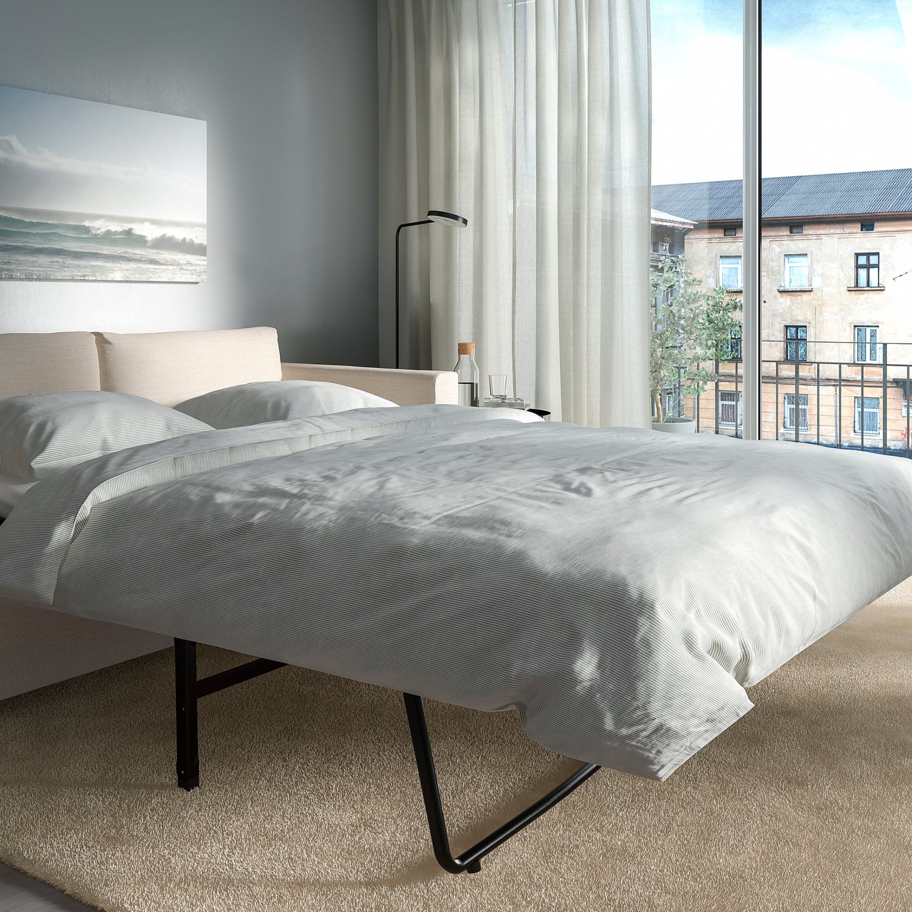 VIMLE, διθέσιος καναπές-κρεβάτι, 895.452.29