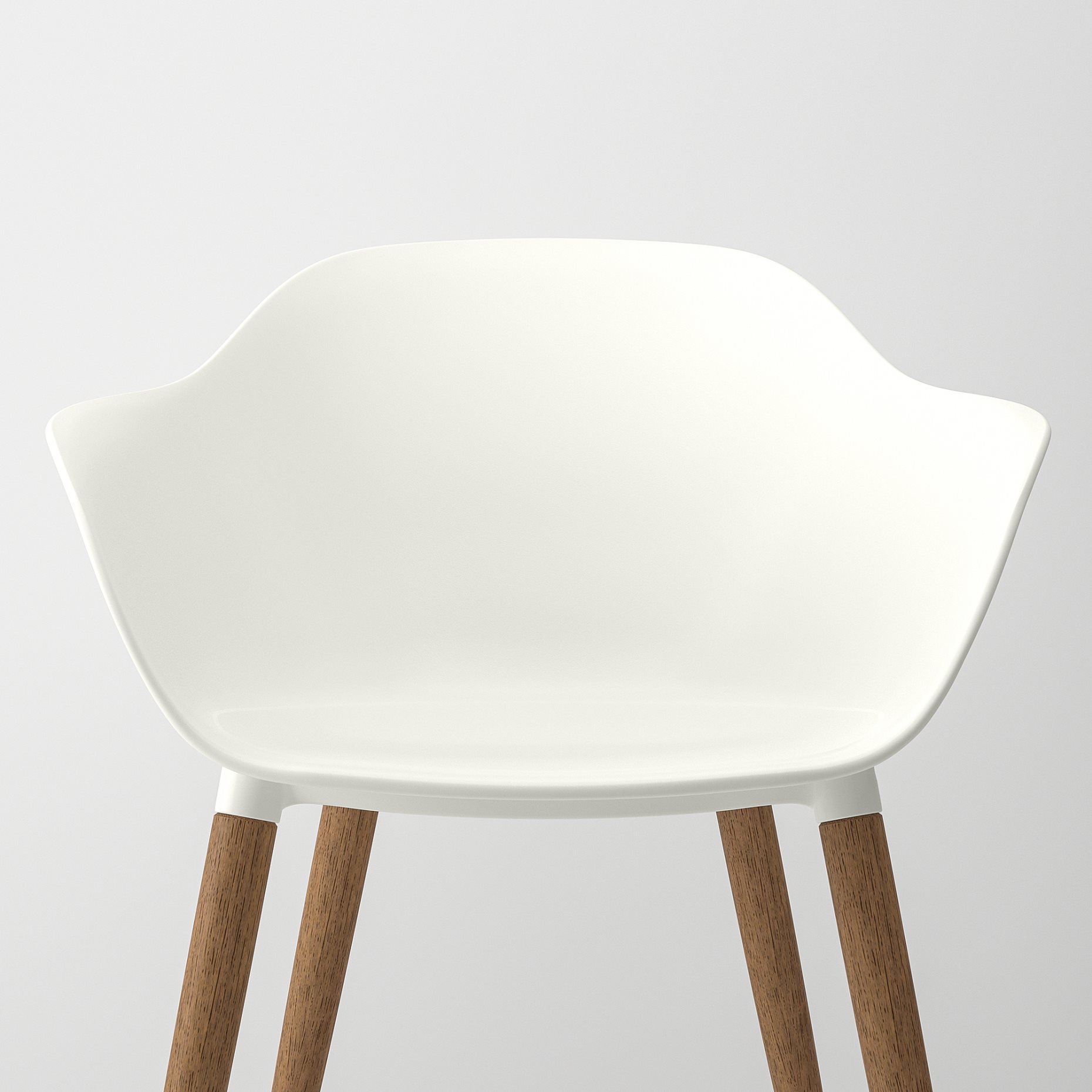 SKANSNAS/GRONS, table and 4 chairs with armrests, 150/205 cm, 895.616.53