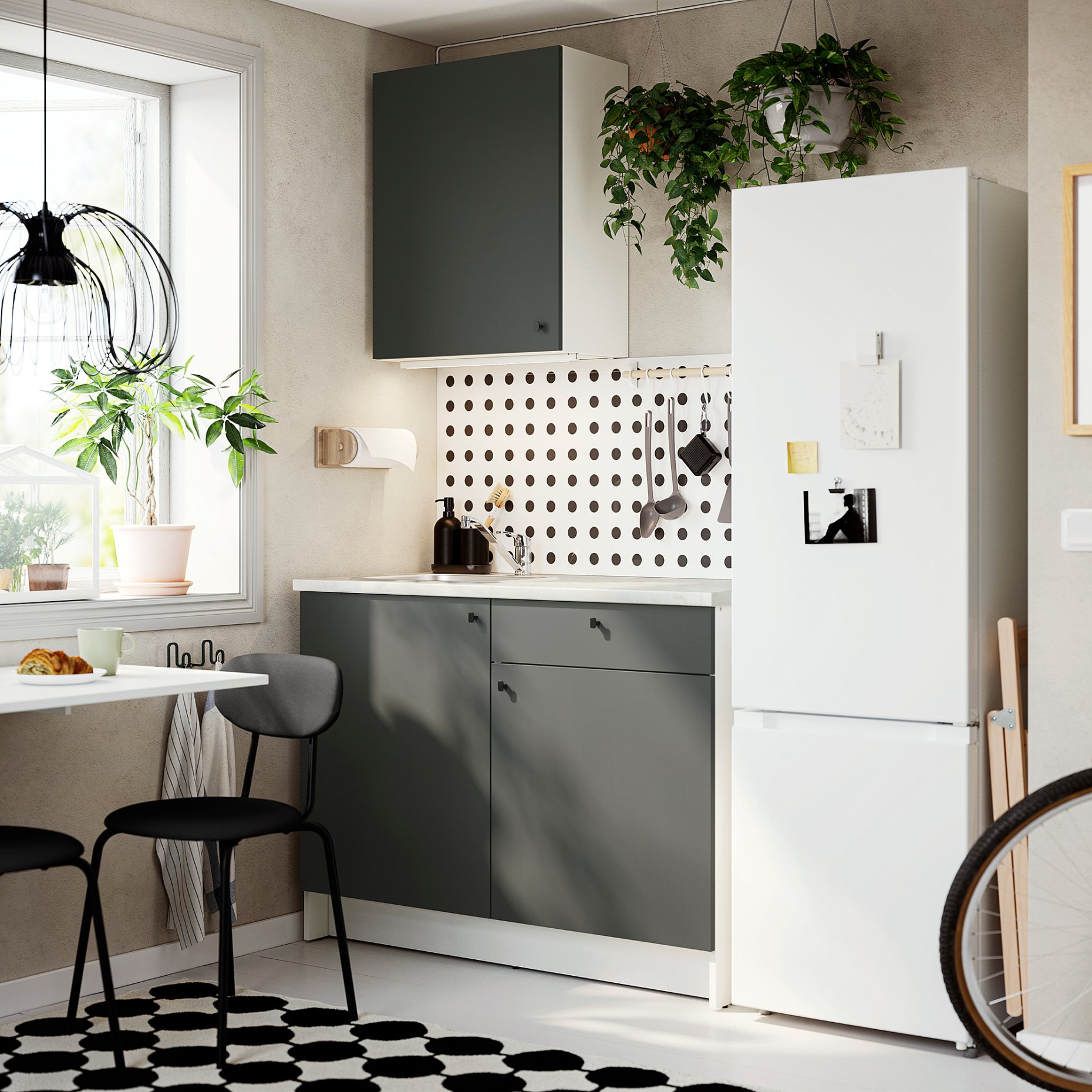 KNOXHULT, kitchen, 120x61x220 cm, 895.811.18