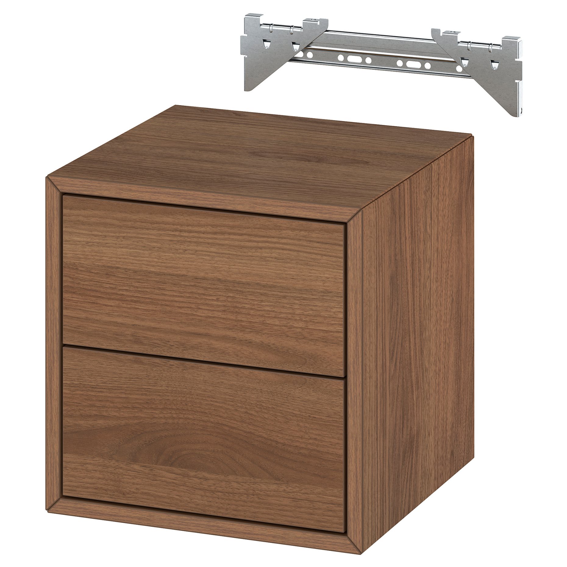 EKET, wall cabinet with 2 drawers, 35x35x35 cm, 895.811.75