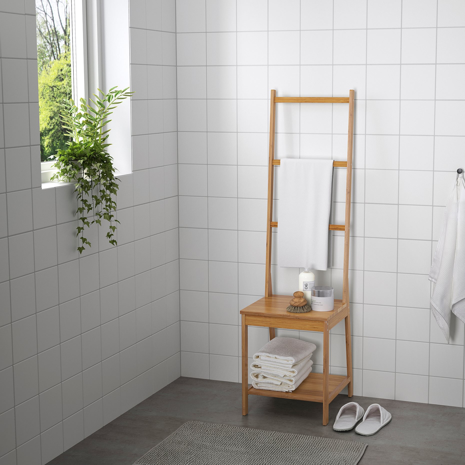 RÅGRUND, towel rack chair, 902.530.74