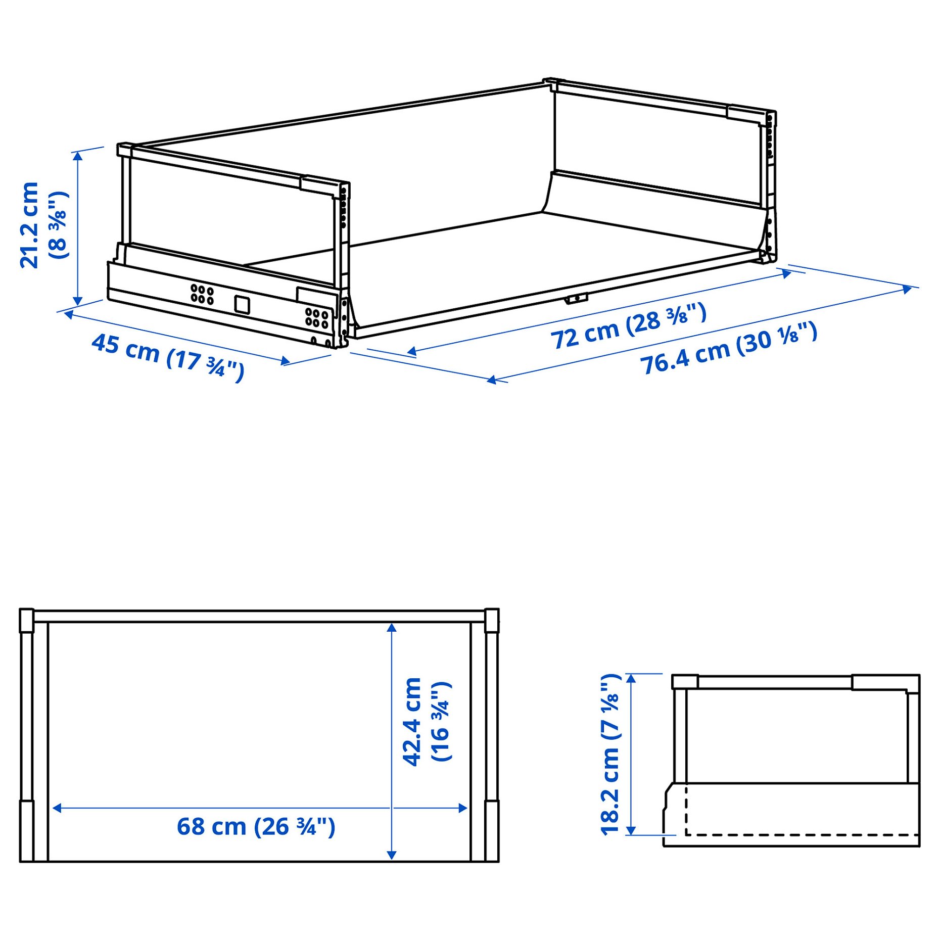 MAXIMERA, drawer, high, 902.850.27