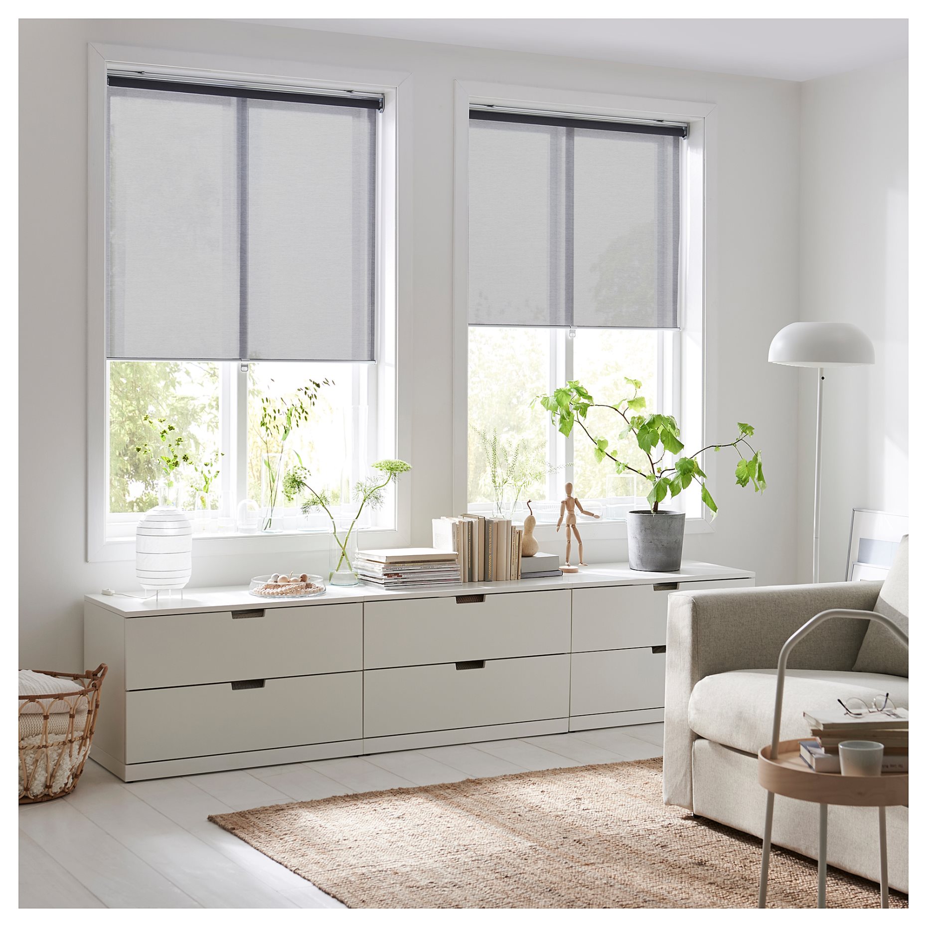 SKOGSKLÖVER, roller blind, 903.146.09