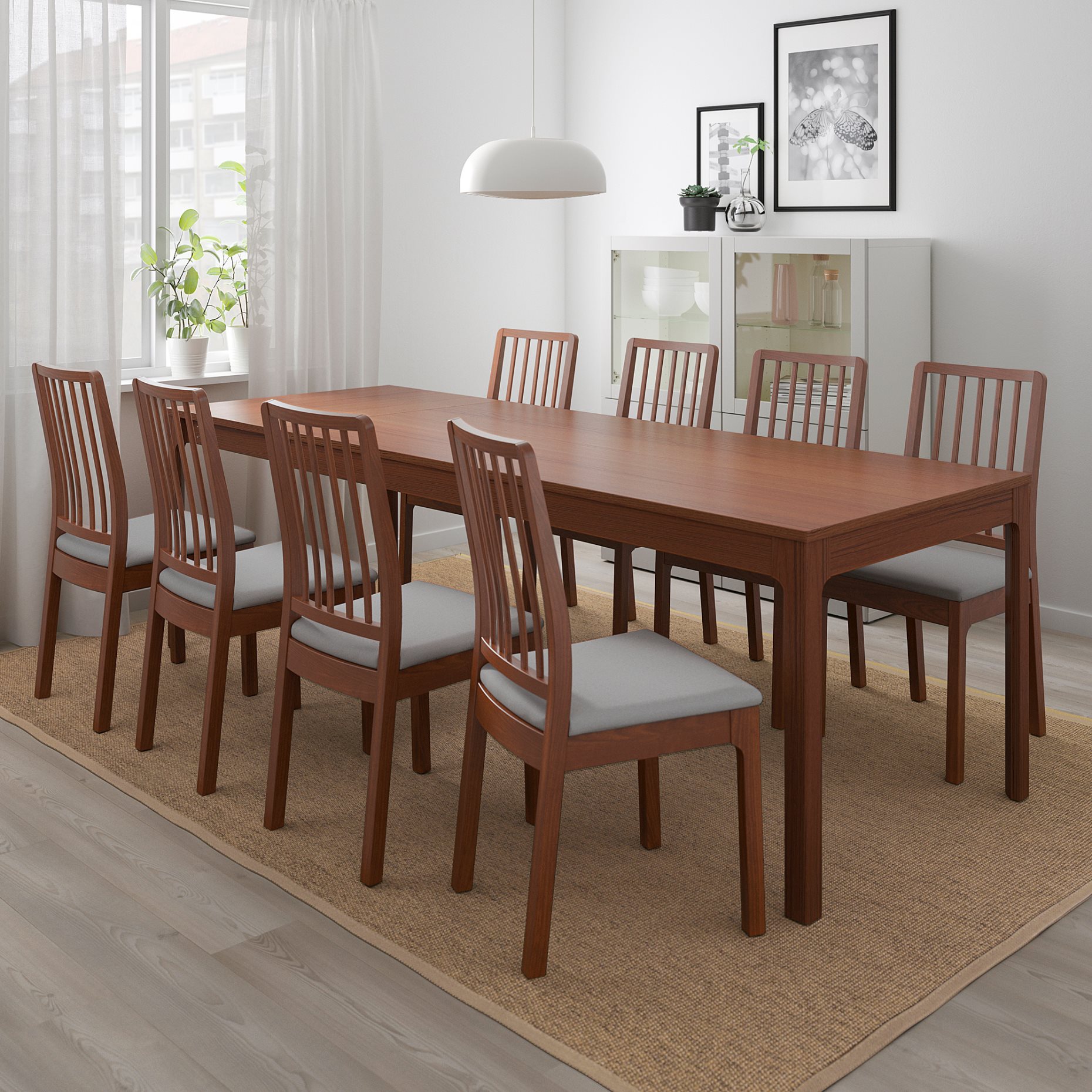 EKEDALEN, extendable table, 903.407.69