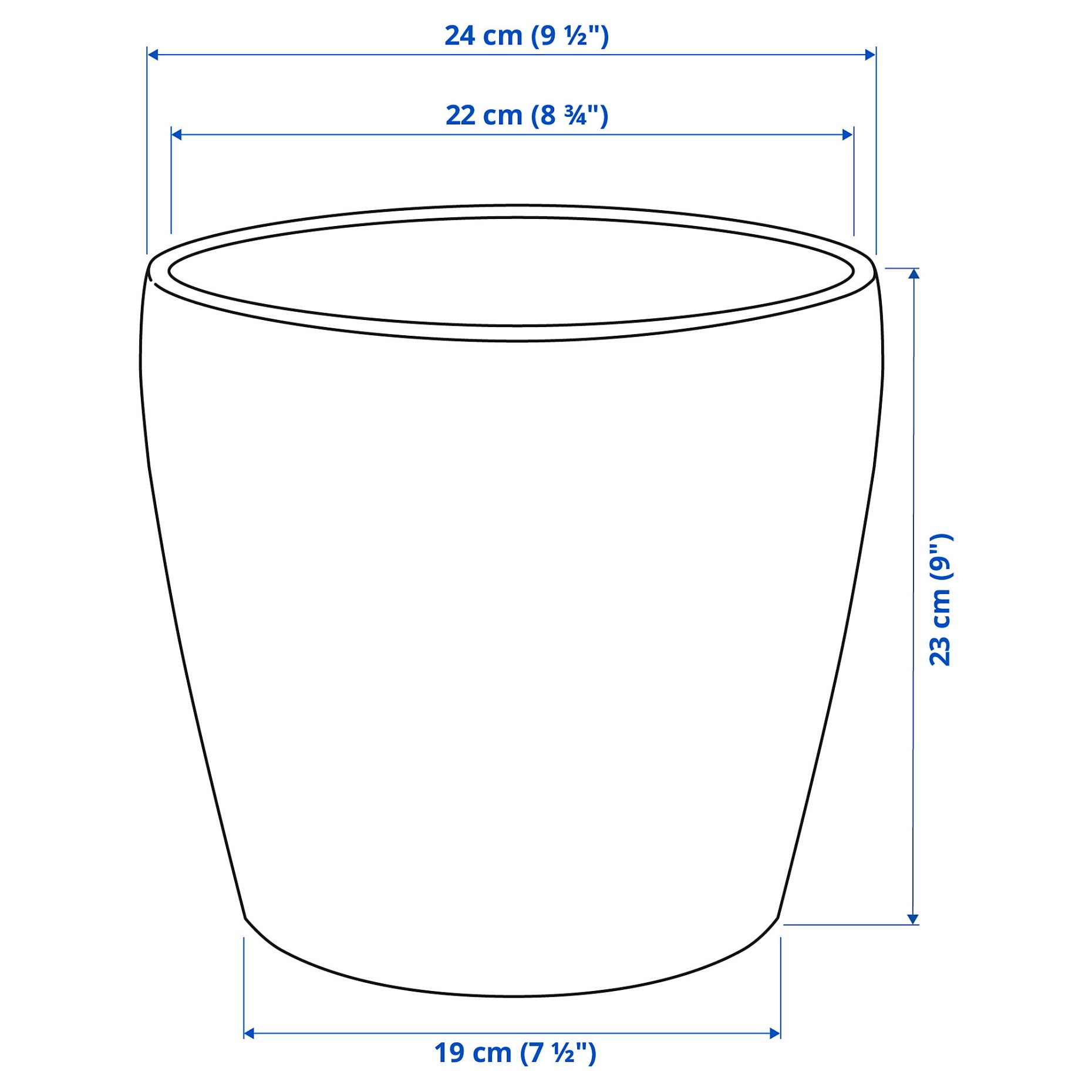 PERSILLADE, plant pot, 903.467.66
