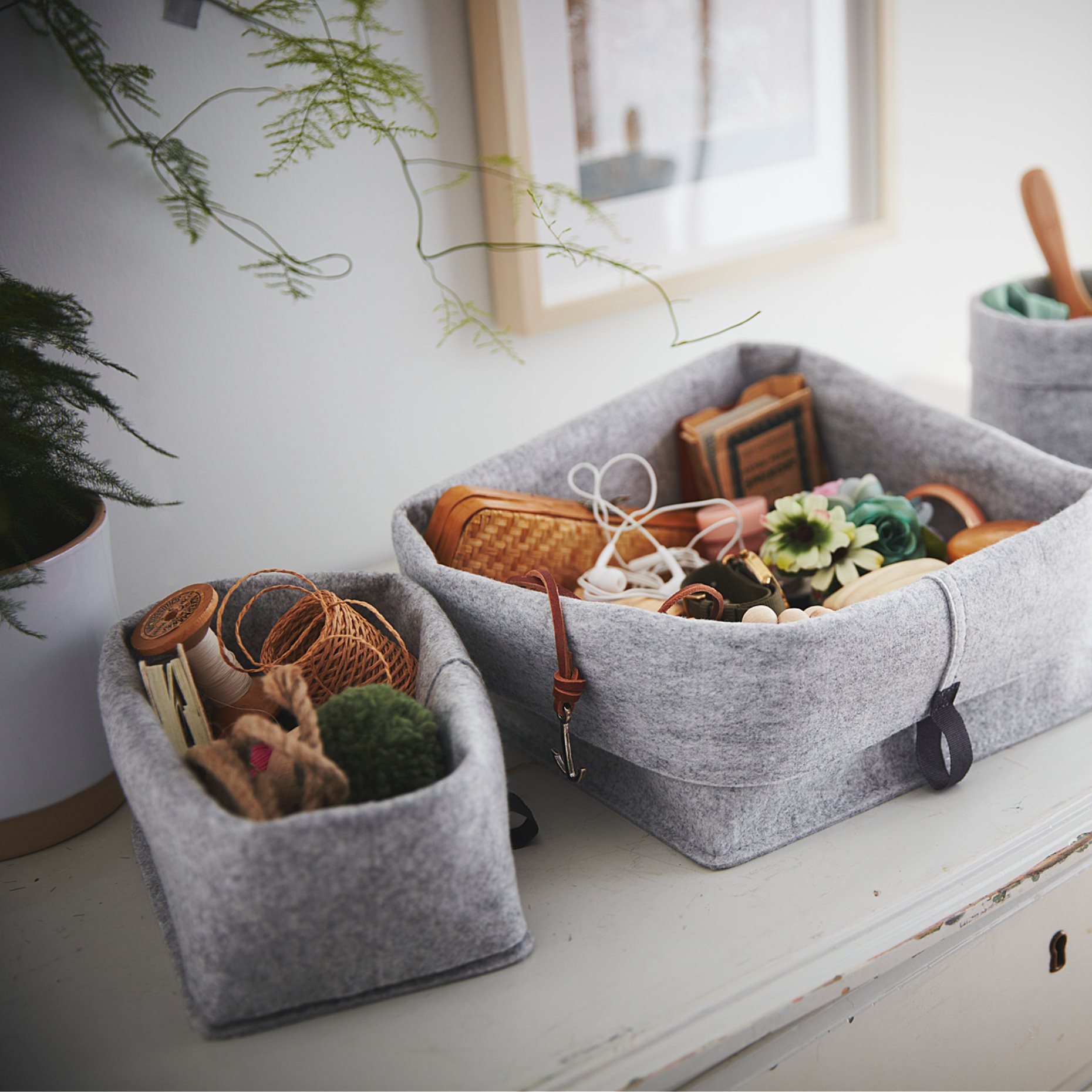 RAGGISAR, basket, set of 3, 903.480.15